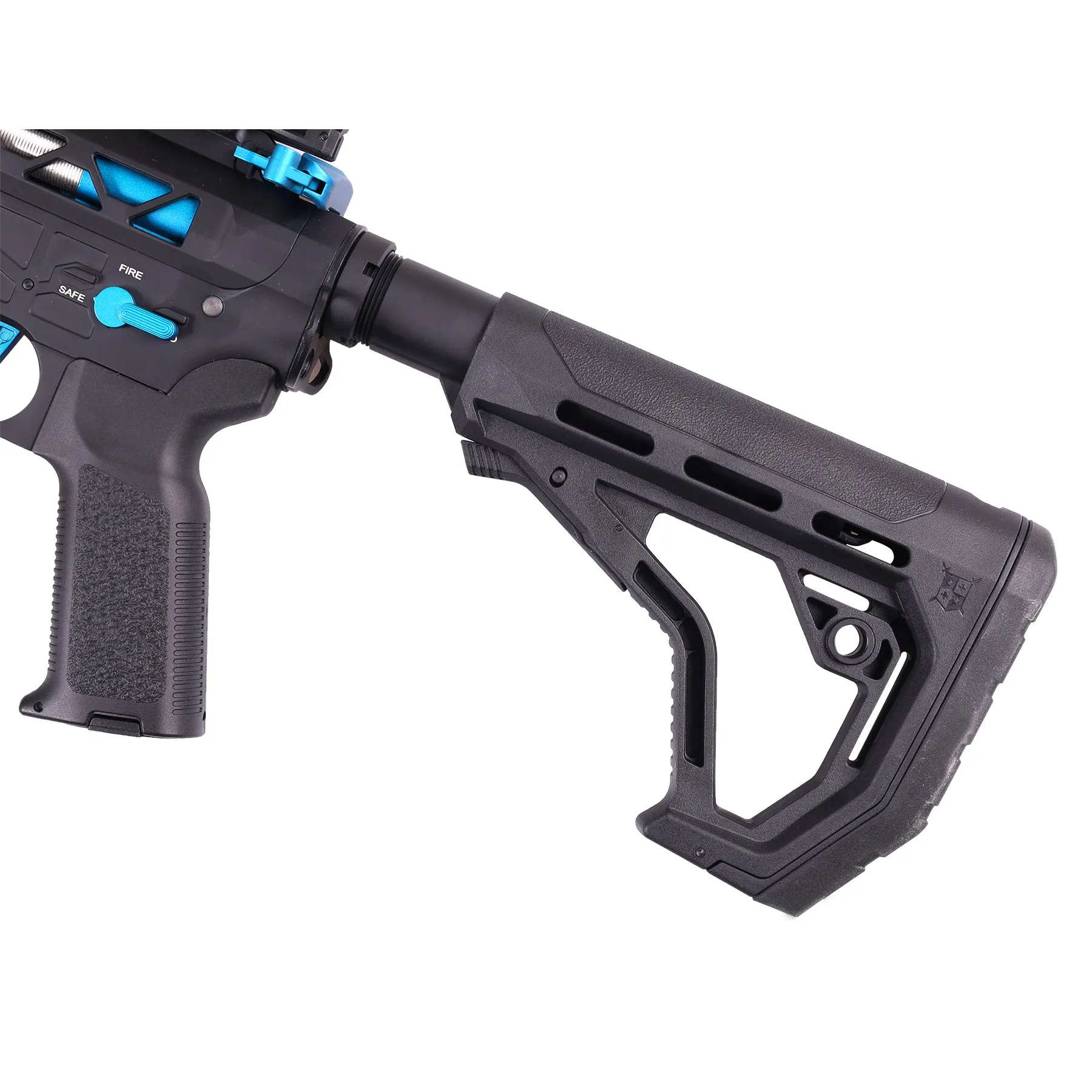 Delta Armory FREYA Skeleton Gen.2 12,5", Black/Blue