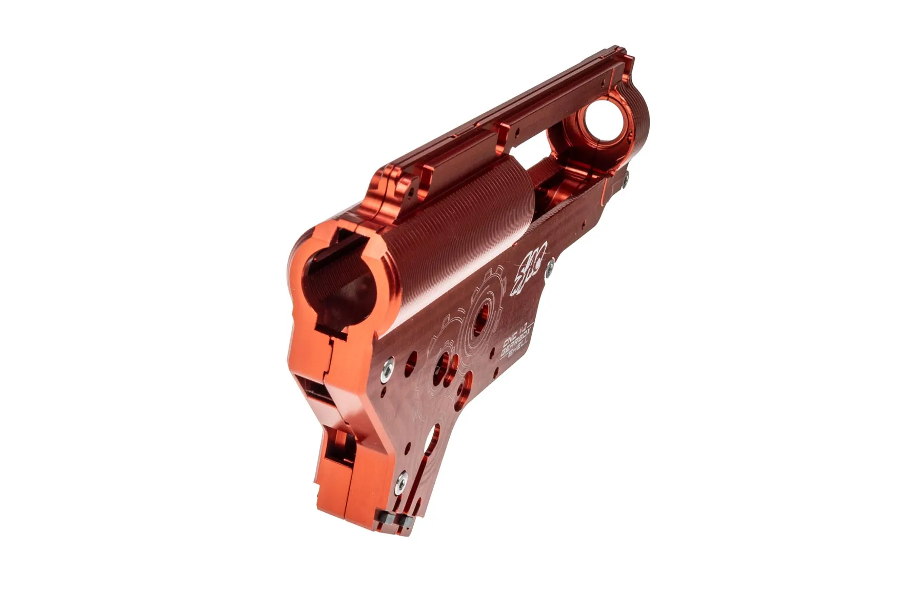 SAC CNC Gearbox V2 8mm, Red