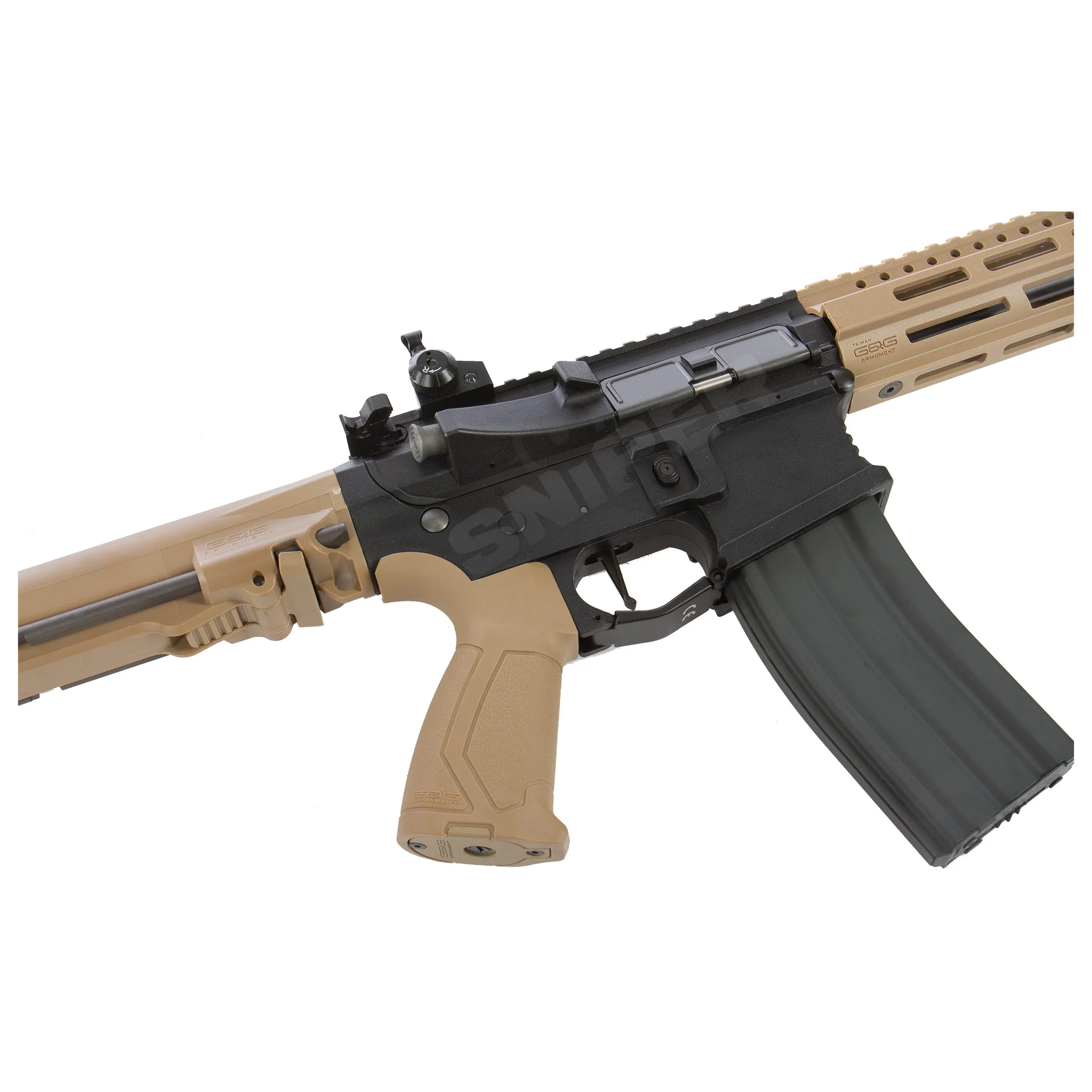 CM16 Raider L 2.0E, Desert < 0,5 Joule, AEG Softair Gewehr