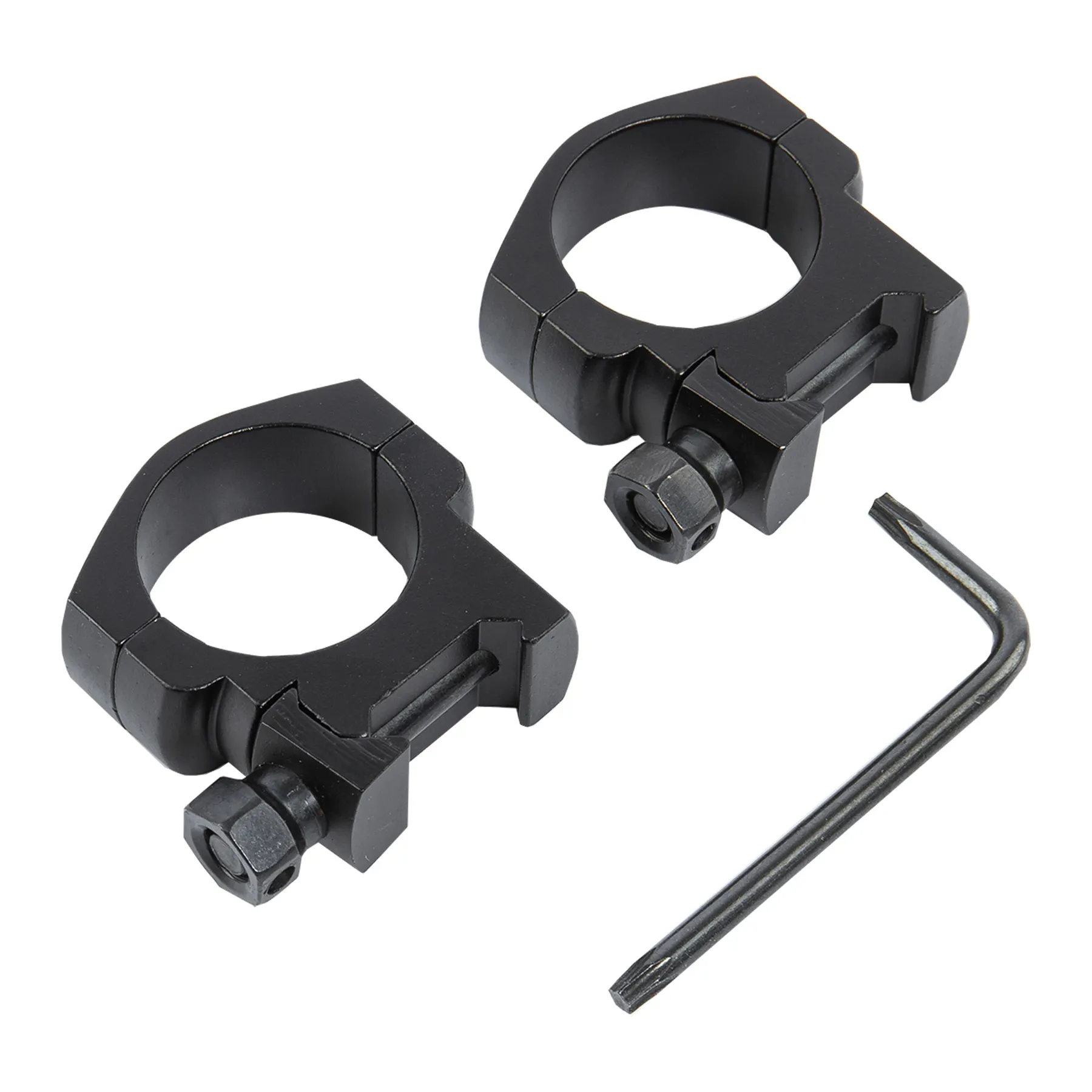 30mm Low Profile Weaver Mount Ring, Black