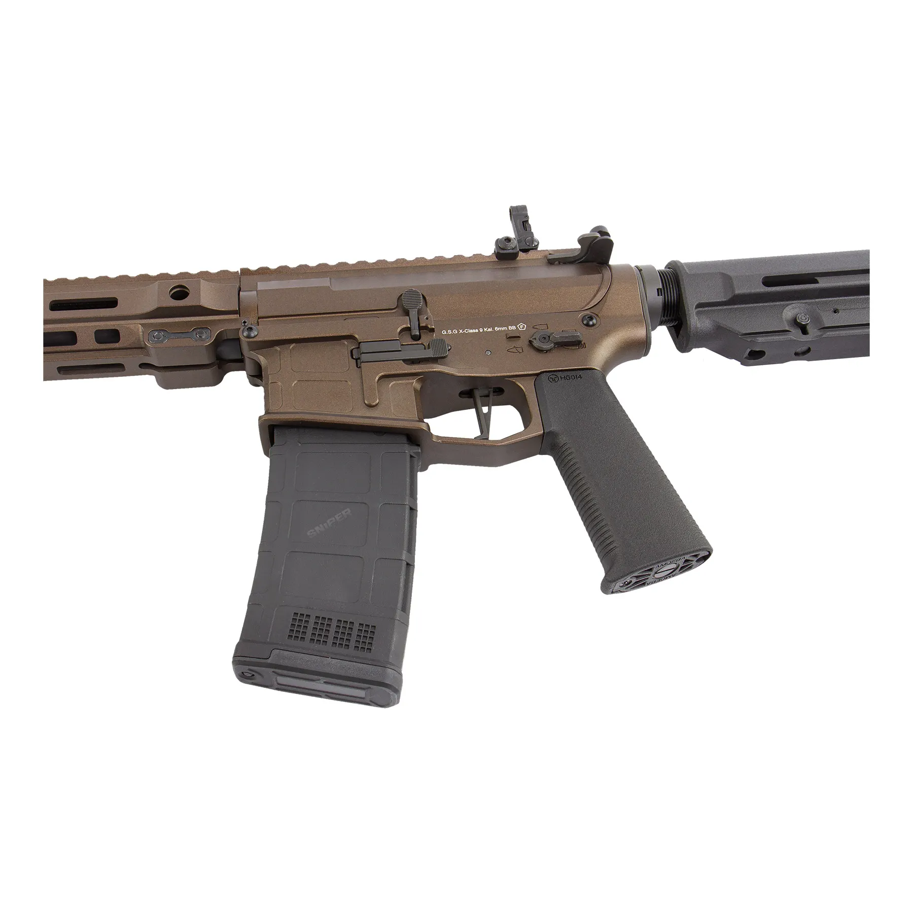Ares M4 X CLASS Model 9 (S)AEG, Bronze