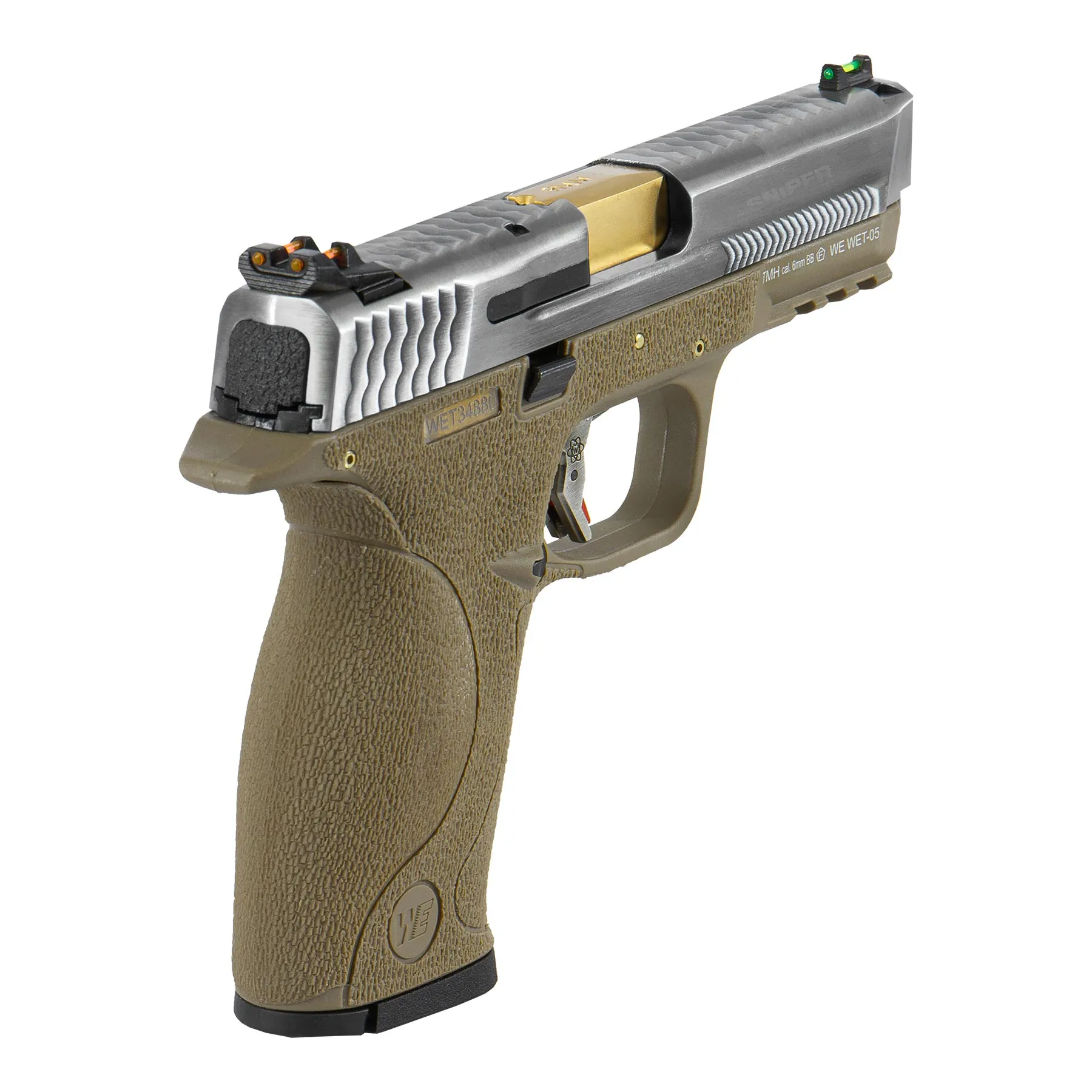 WET-05 SV Gold Barrel Metal Version GBB, FDE