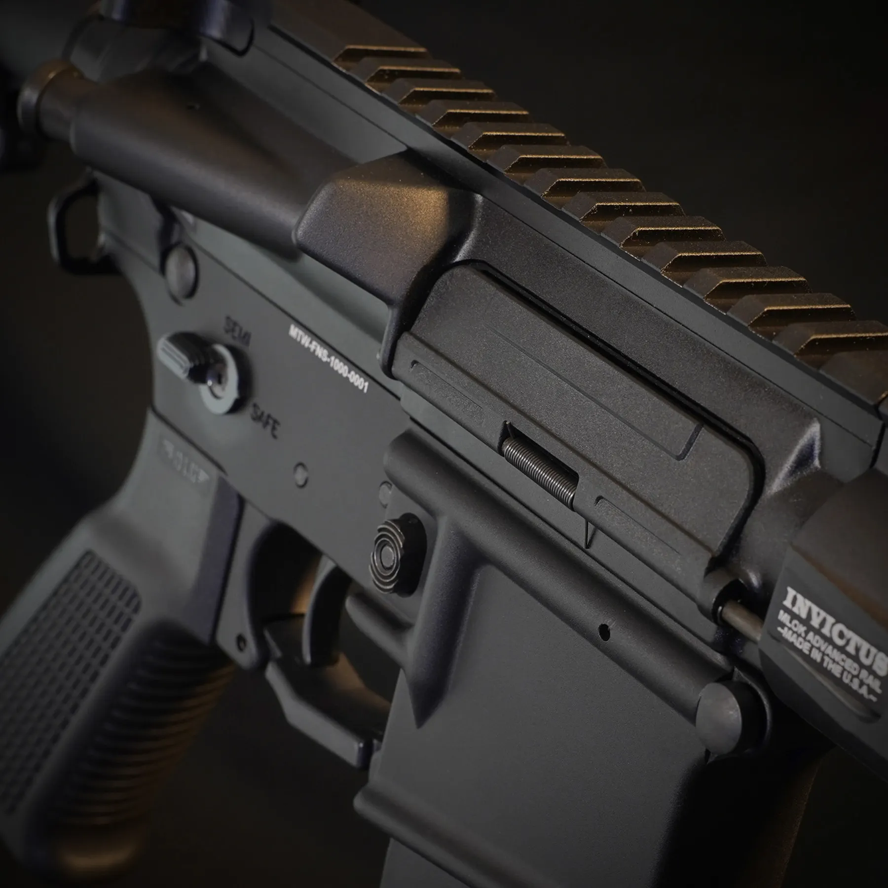 MTW Forged Series Tactical XBR 10", Black