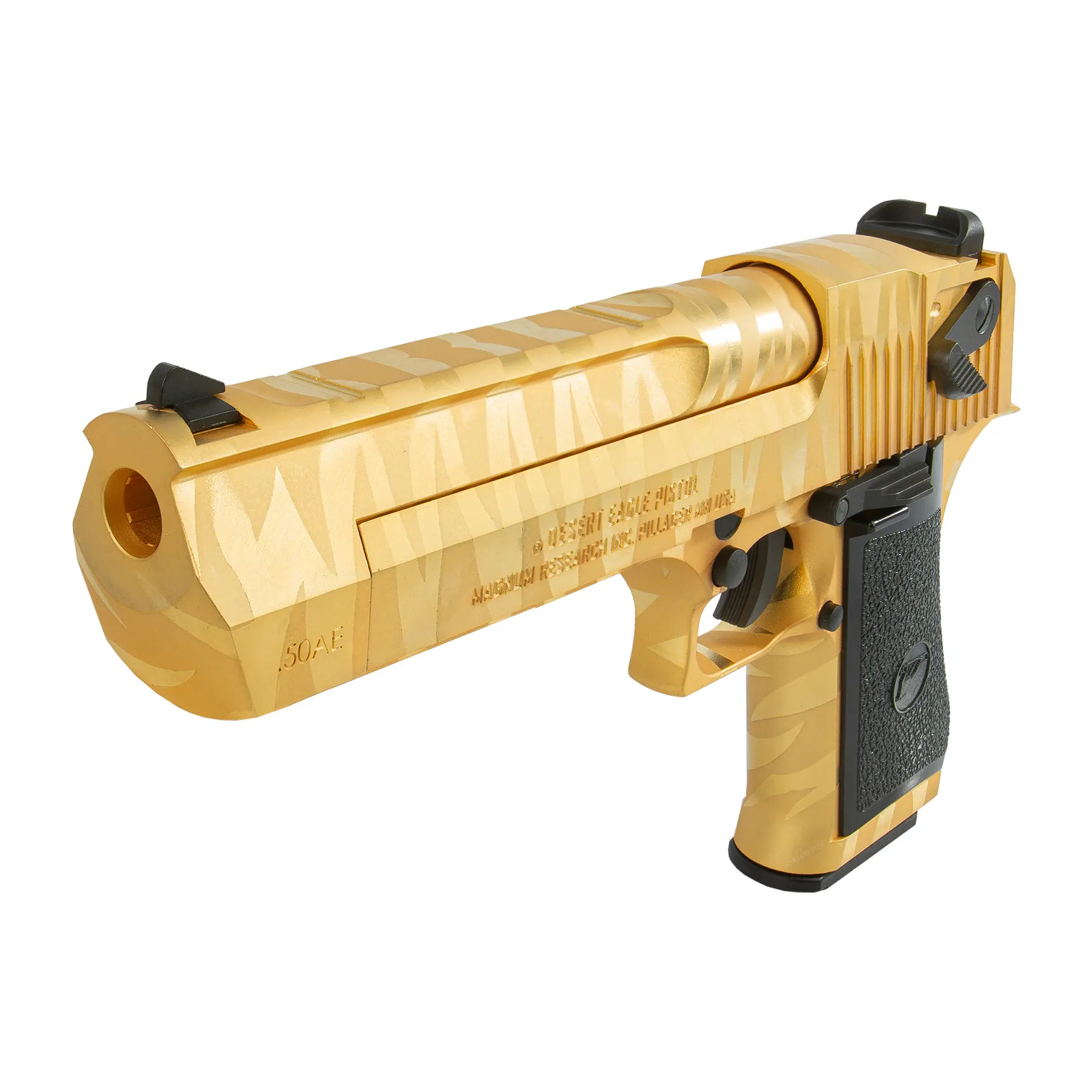 Desert Eagle .50 AE Tiger Stripe Gold, GBB