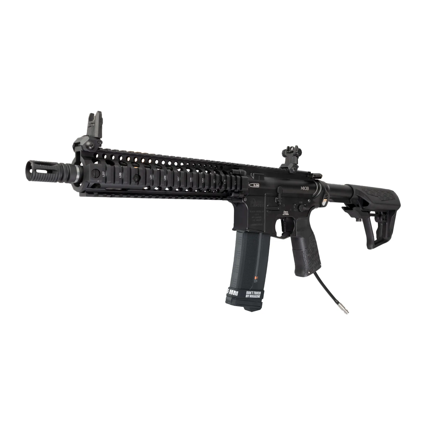 SAC x Wolverine Daniel Defense MK18 Split HPA, Black
