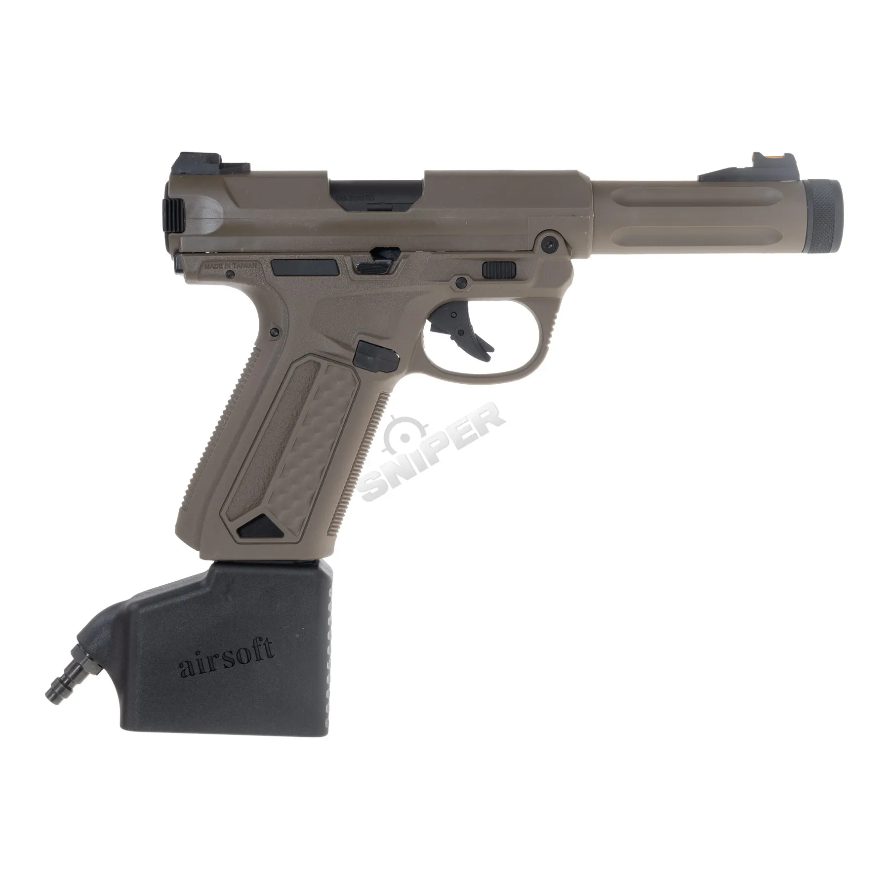 HPA Set Action Army AAP 01 + Bottle + Dominator US + PTS, Tan HPA Set Action Army AAP 01 + Dominator US + PTS, Tan