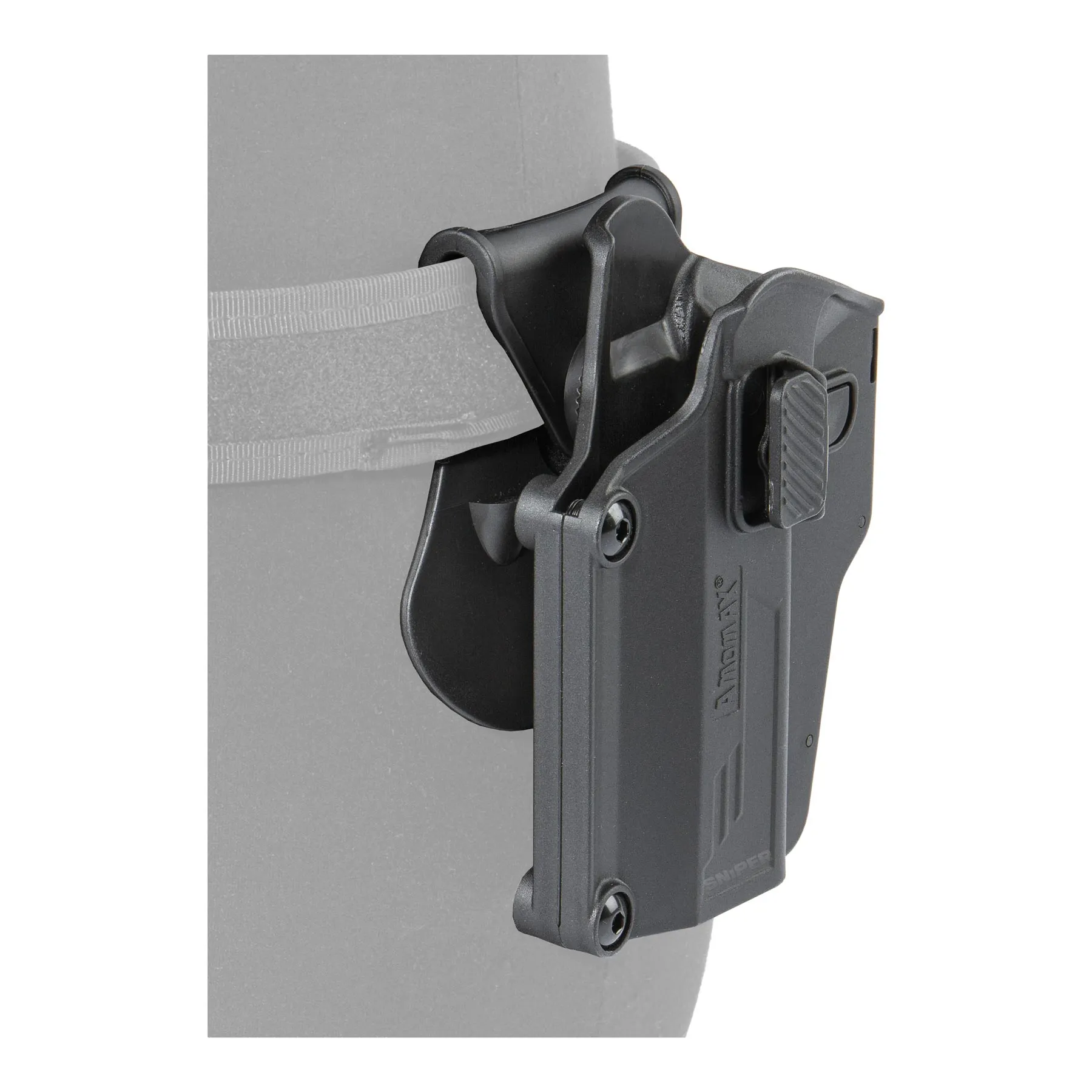 Universal Paddle Holster, Multi Fit, links, Black