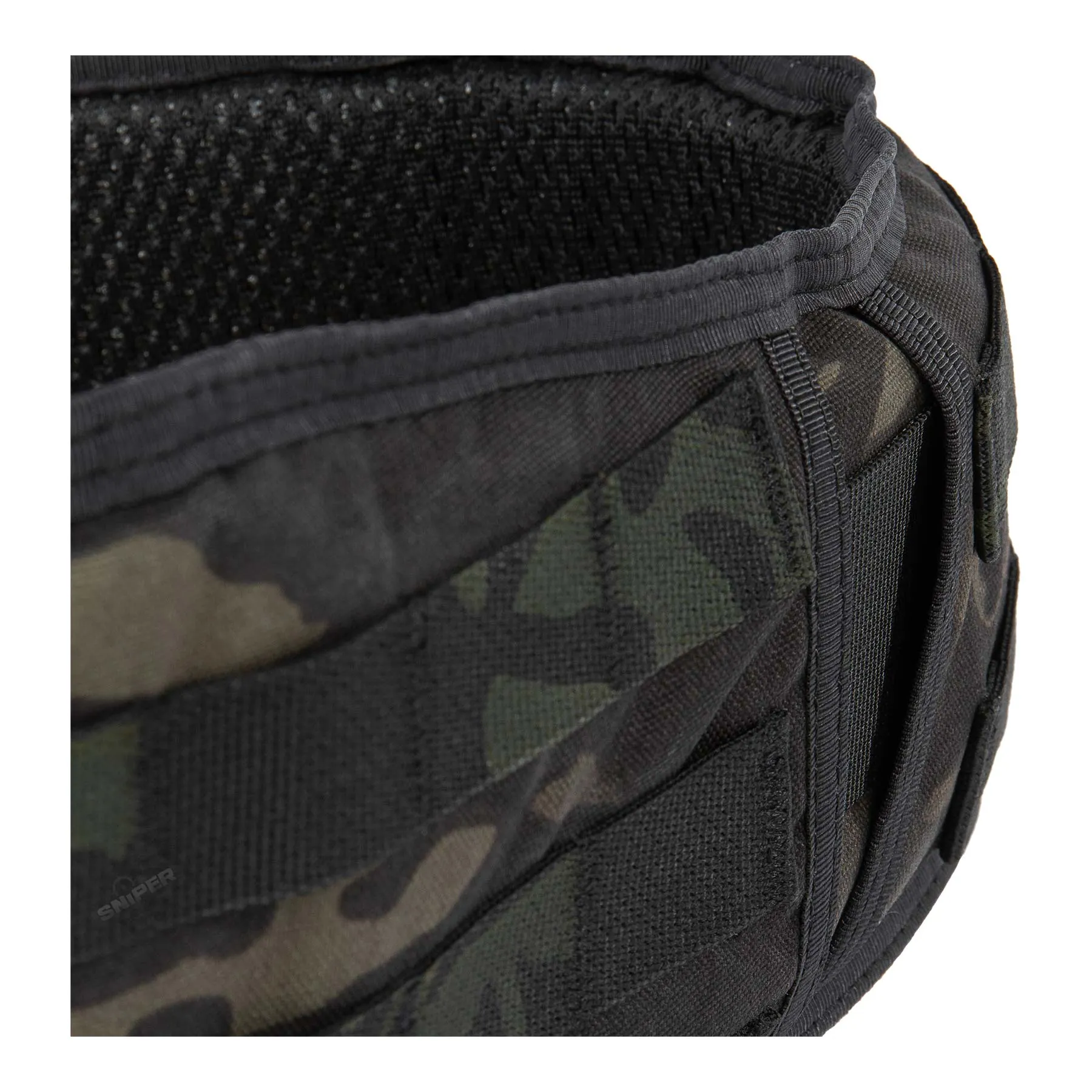 Molle Padded Waist Belt, Multicam Black Molle Padded Waist Belt, Multicam Black