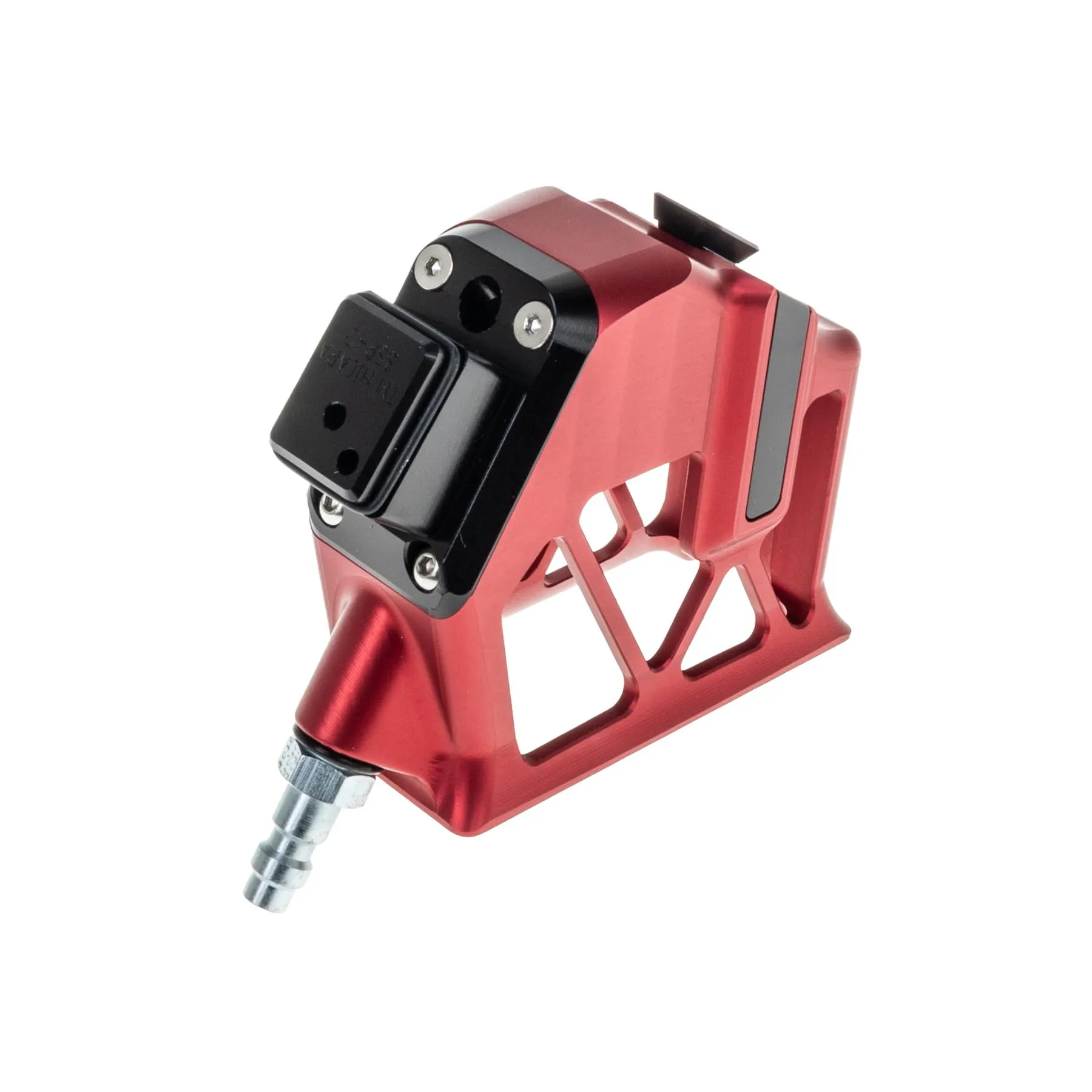Monk Skeletonized Angled Hi-Capa HPA Adapter, Red