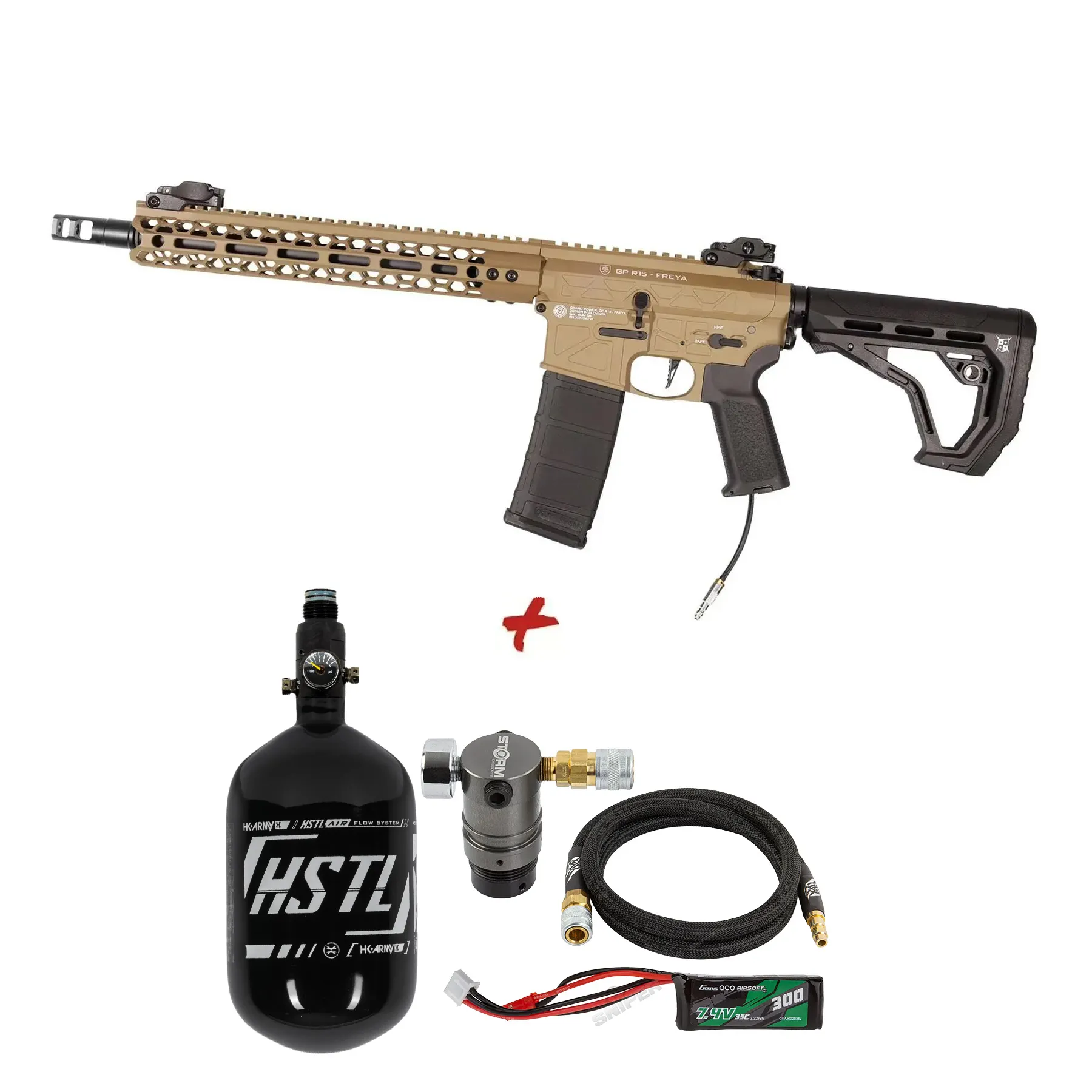 HPA Deal #1 - SAC Freya M-LOK 12,5" HPA PULSAR D2 TAN
