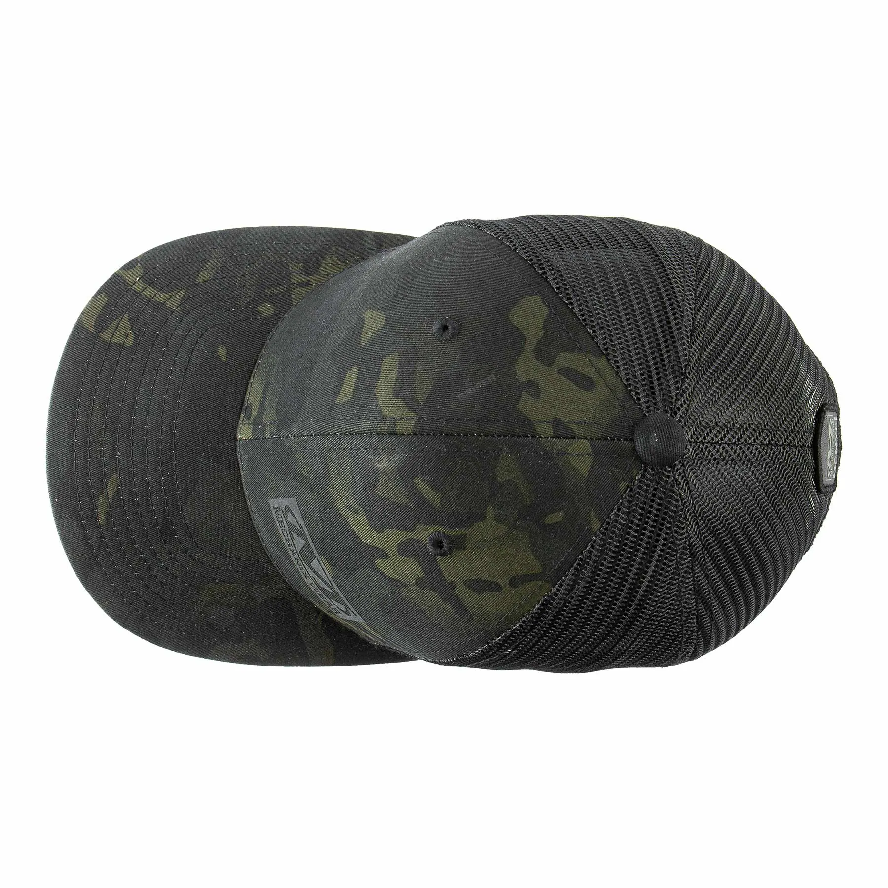 United WE Work Snapback Hat, Multicam Black