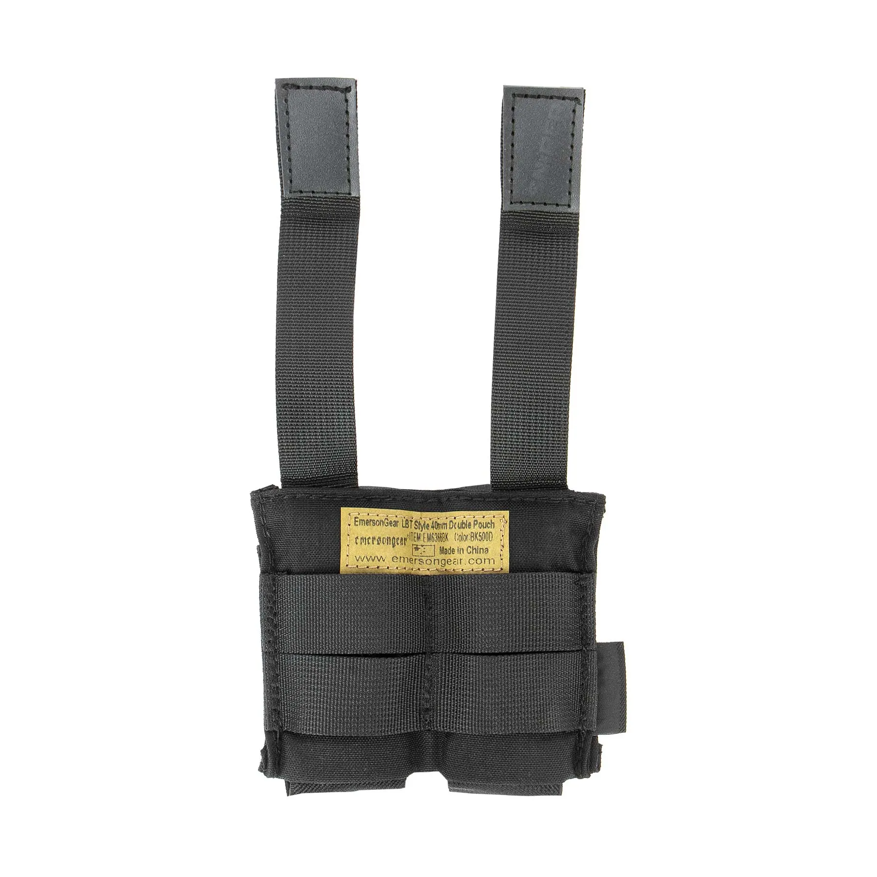 40mm Double Pouch, Black