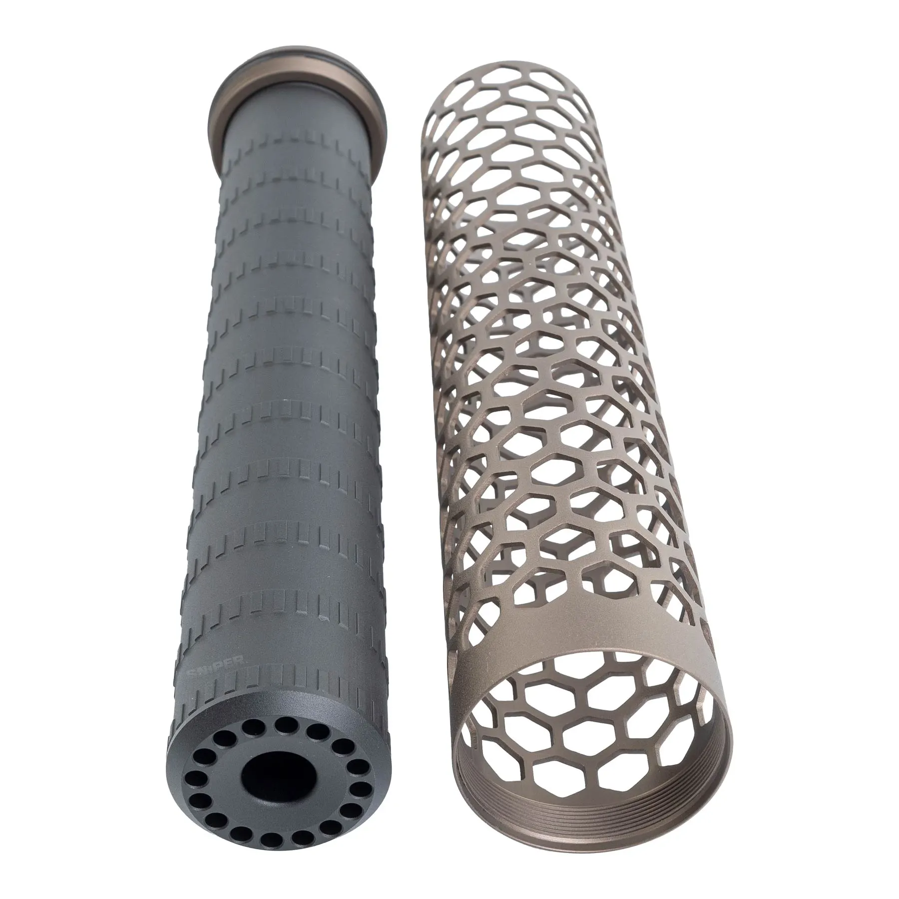 T10 Hive Sound Suppressor, 255mm 14mm CCW, Dark Earth