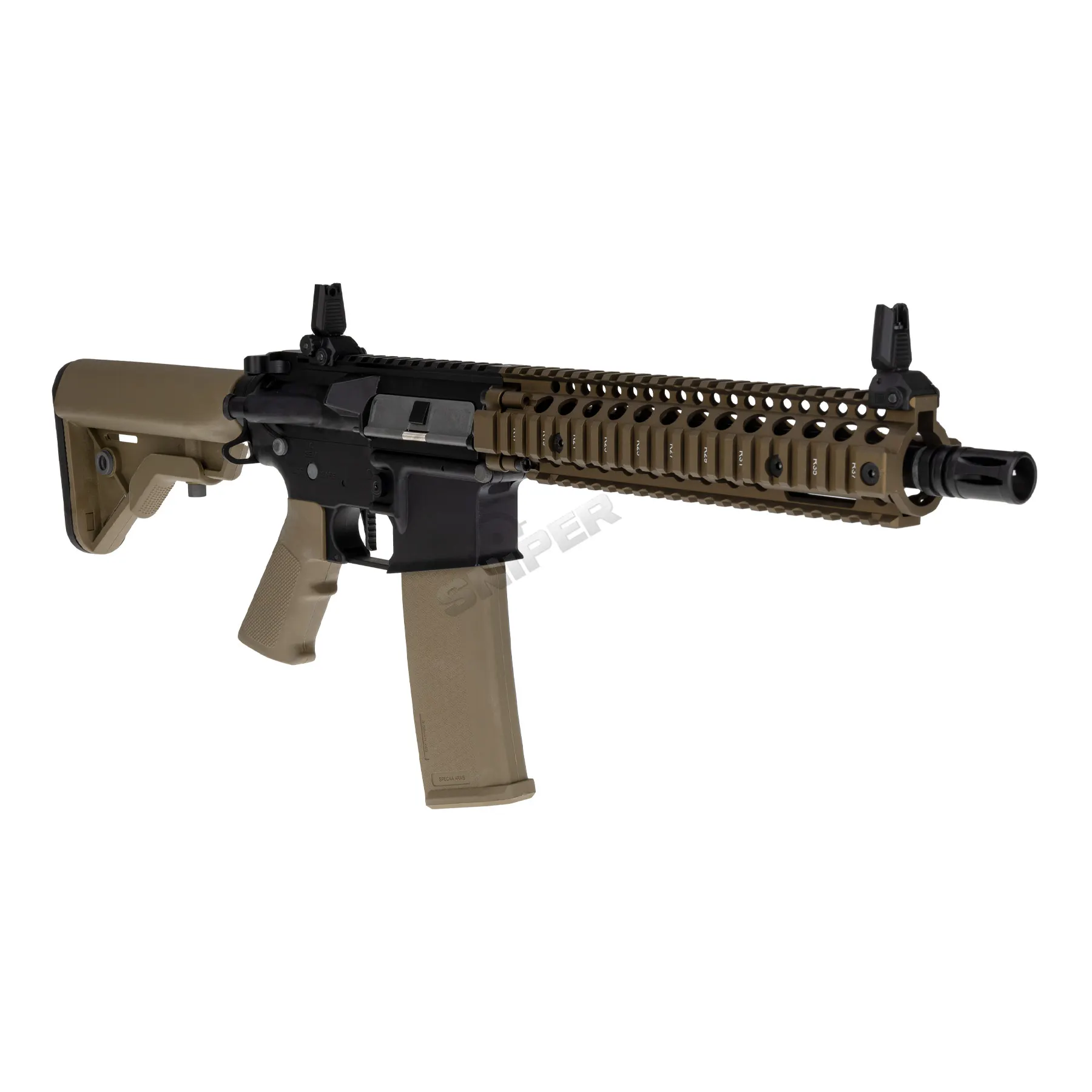 SA-E19 Edge Daniel Defense MK18 w/ HAL ETU (S)AEG, Chaos Bronze SA-E19 Edge Daniel Defense MK18 w/ HAL ETU (S)AEG, Chaos Bronze