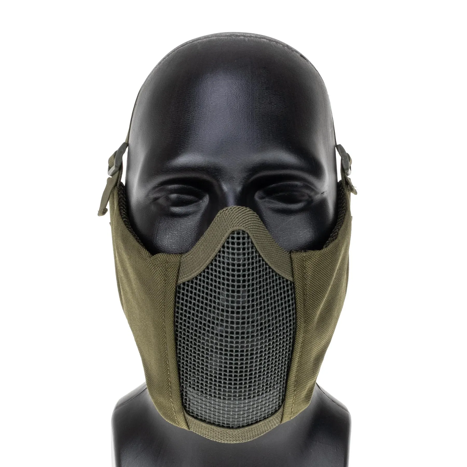 Reapo Mesh Face Mask w/ Soft Ear Protection, OD