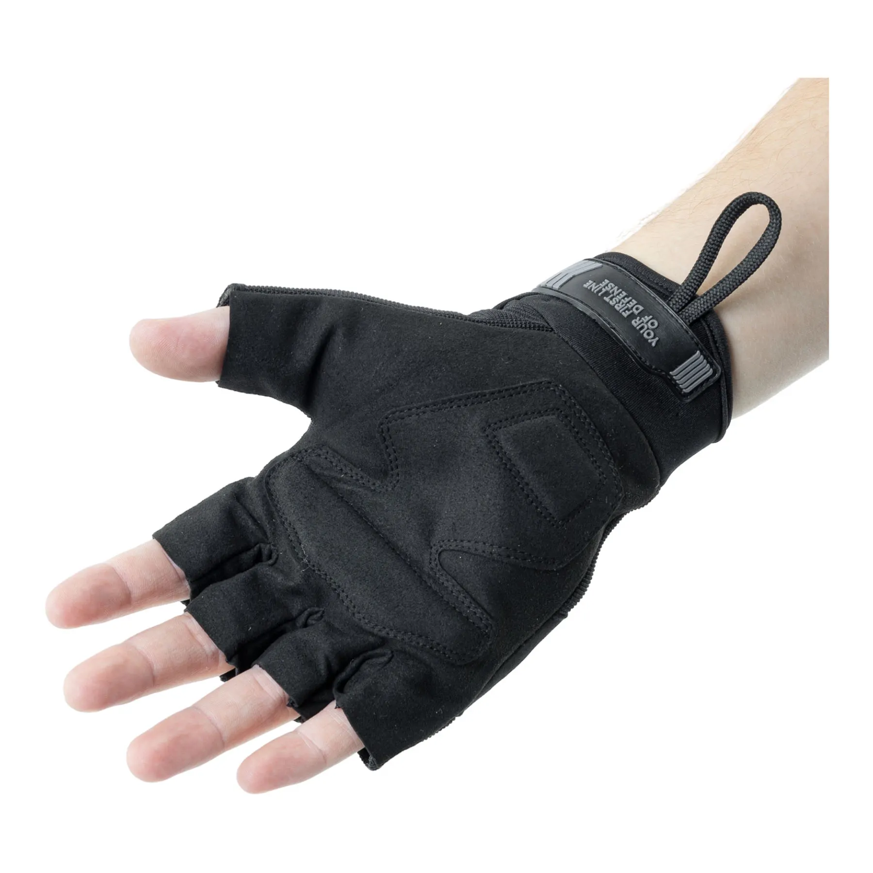 Shield Cut Tactical Gloves, Black L