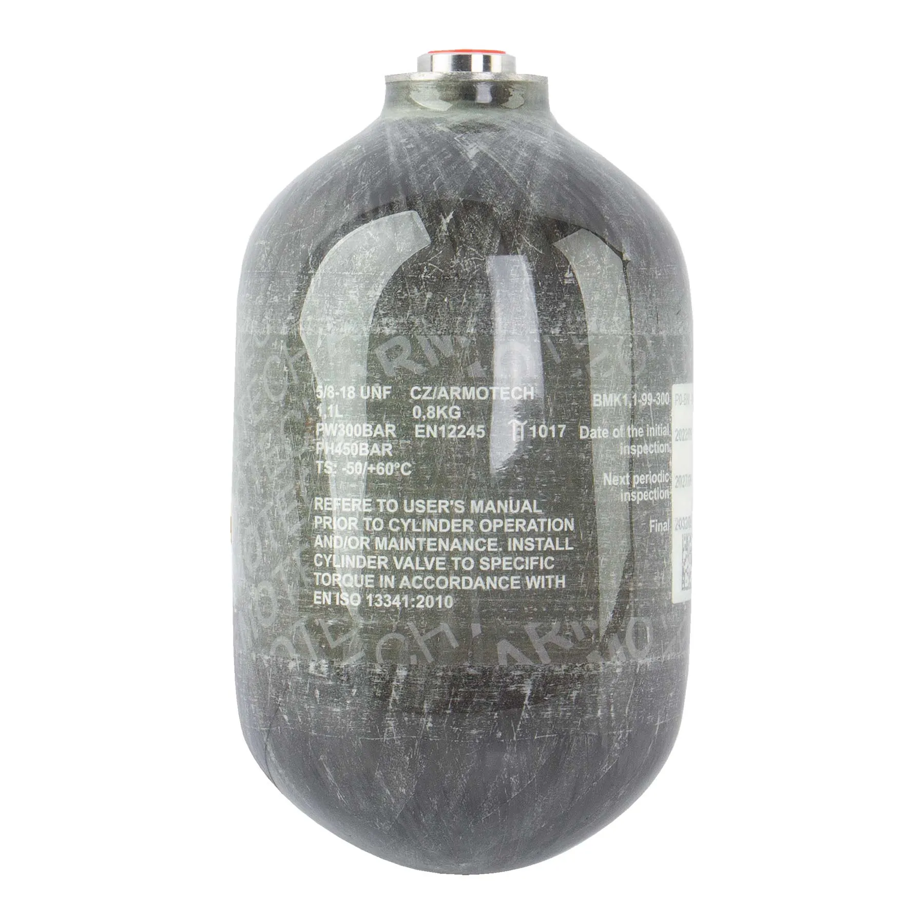 ARMOTECH HPA Kevlar CORE Air Tank 1,1L 4500PSI
