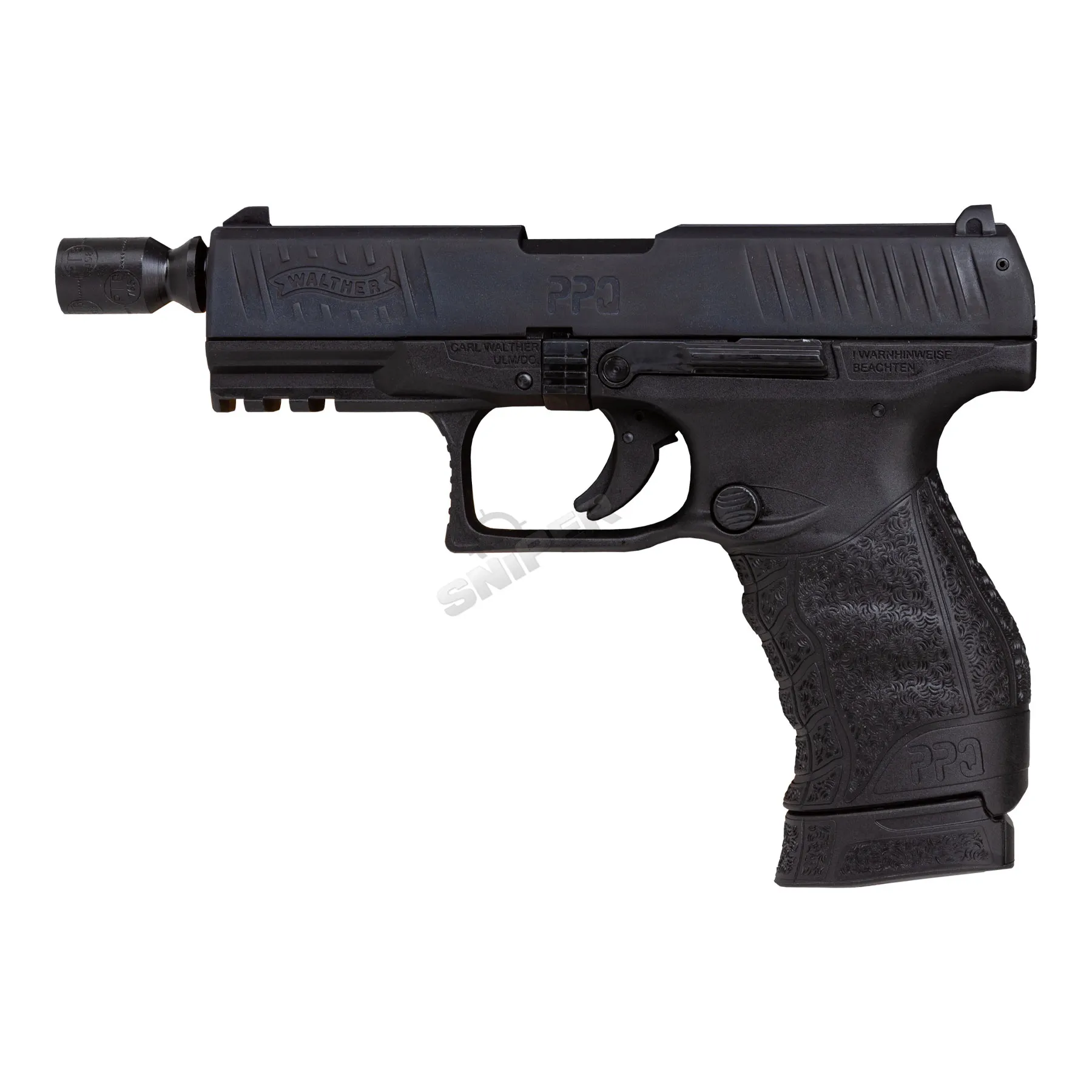 Walther PPQ M2 Navy 9mm P.A.K. Schreckschusspistole, Black Walther PPQ M2 Navy 9mm P.A.K. Schreckschusspistole, Black