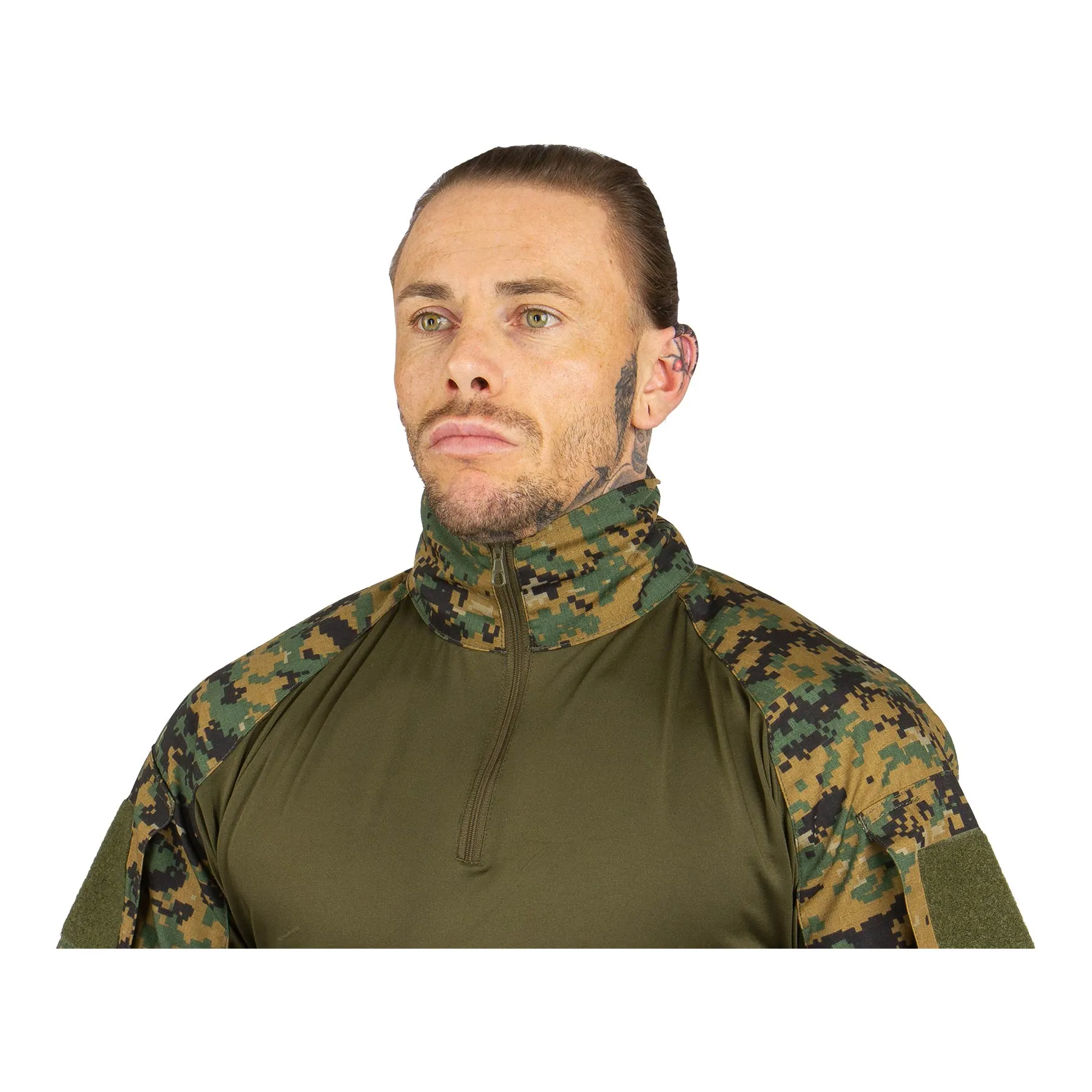 Warrior Combat Shirt mit Elbow Pads, Farbe Digital