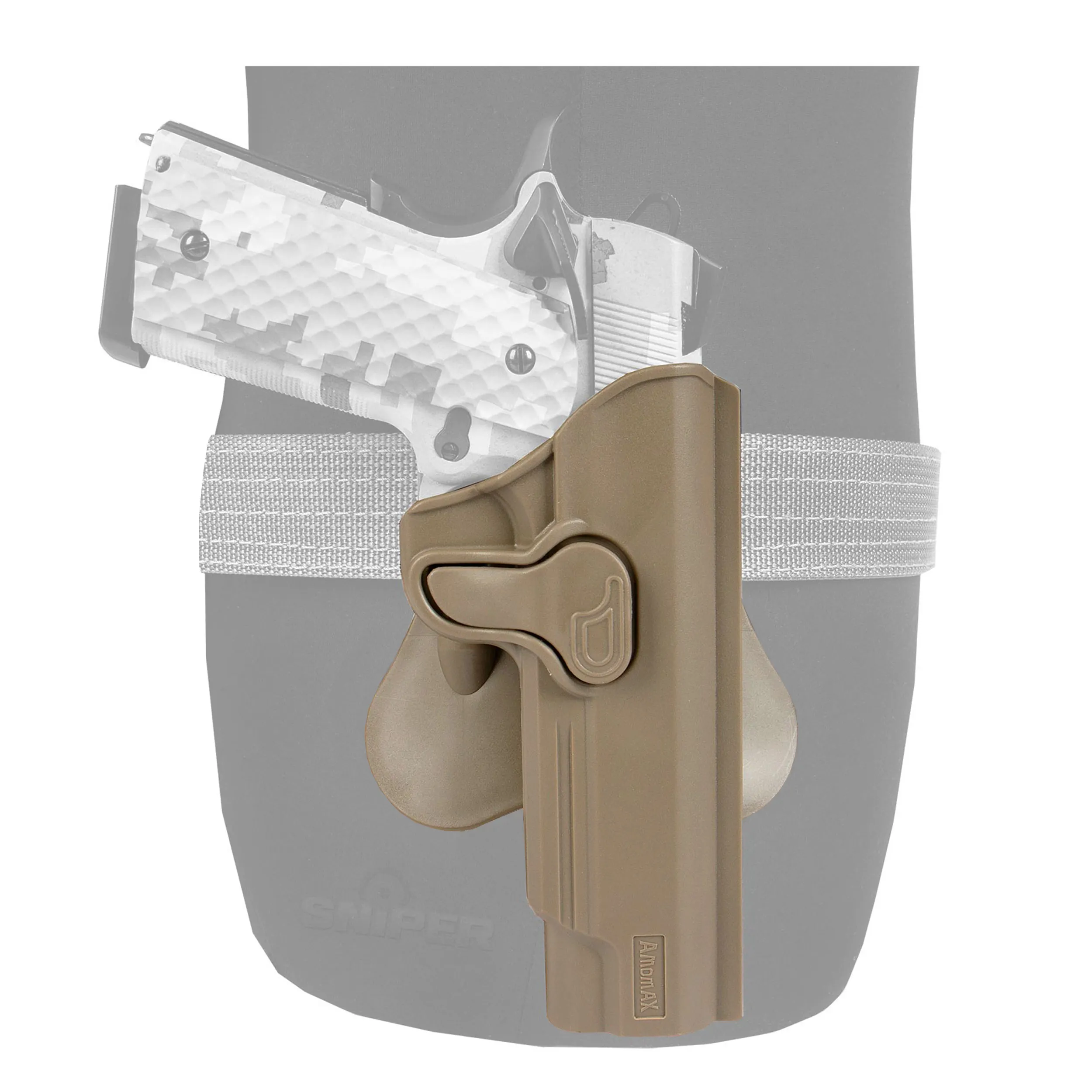 Formholster für 1911 Modelle, Tan