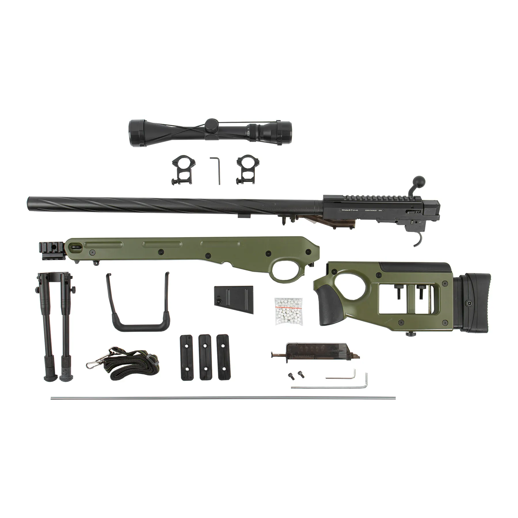 SV-98 / MB4420D Scharfschützengewehr Set, OD