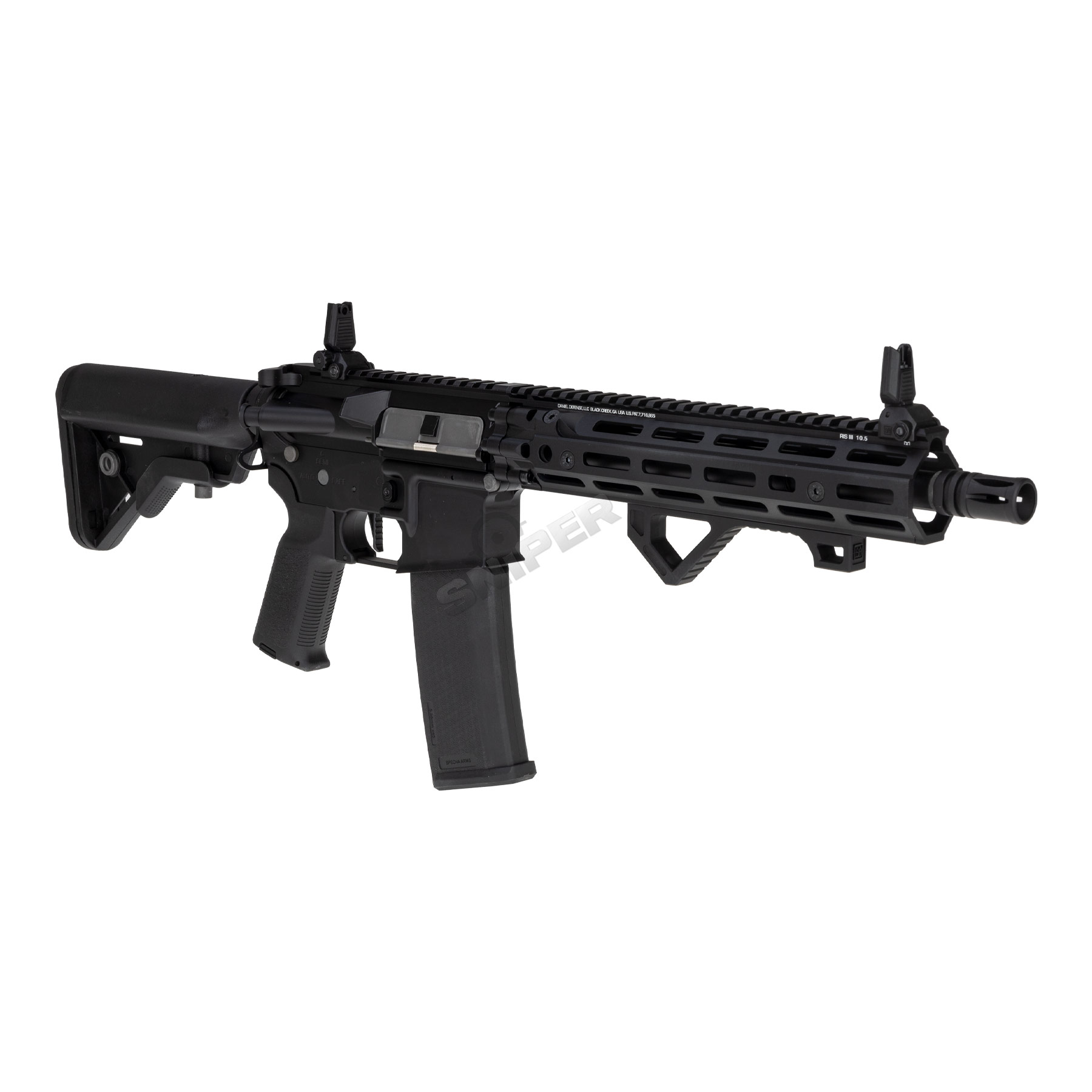 Specna Arms SA-E27 10,5" RIS III Edge w/ HAL ETU, Black
