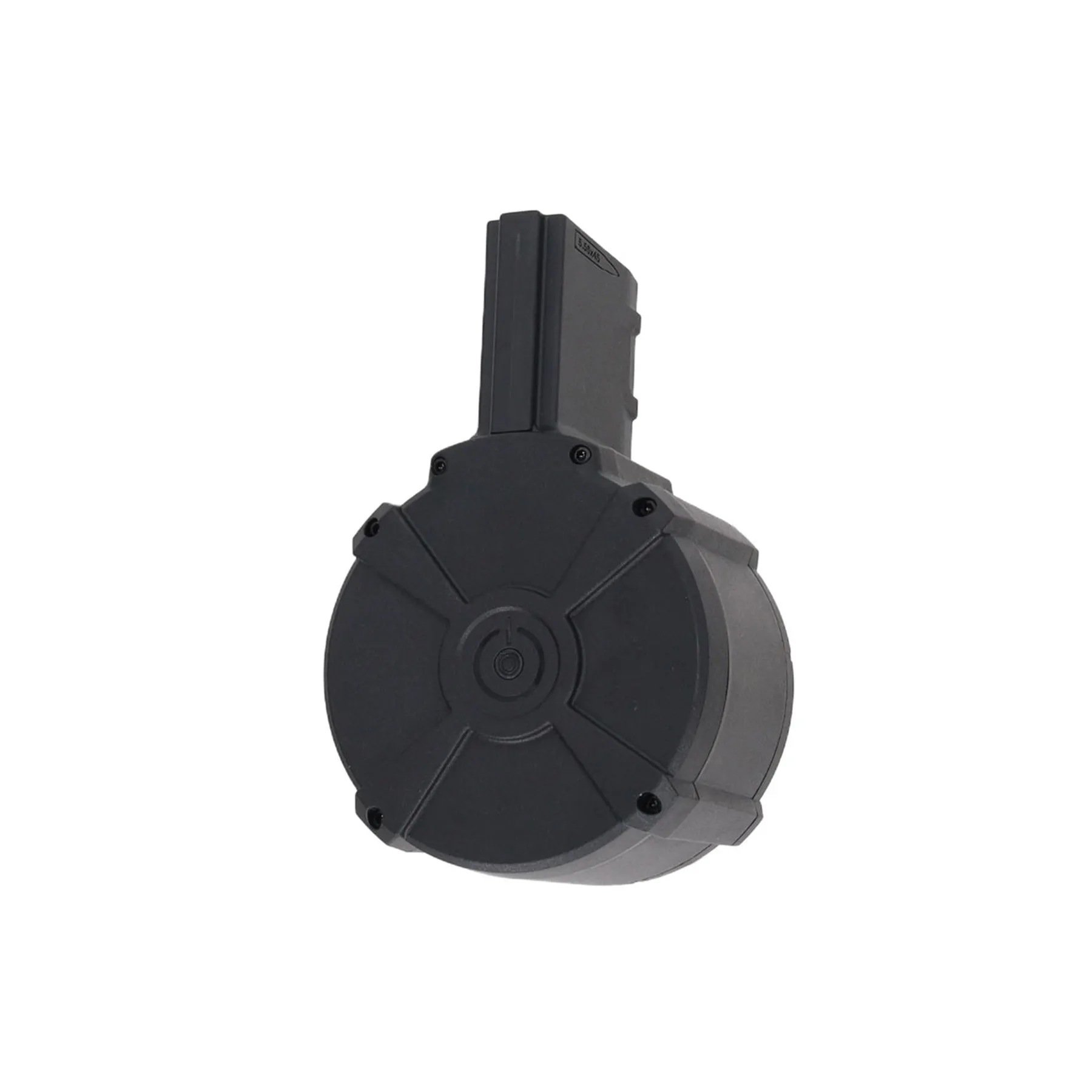 Specna Arms 1500rds M4 Electric Drum Magazine, Black