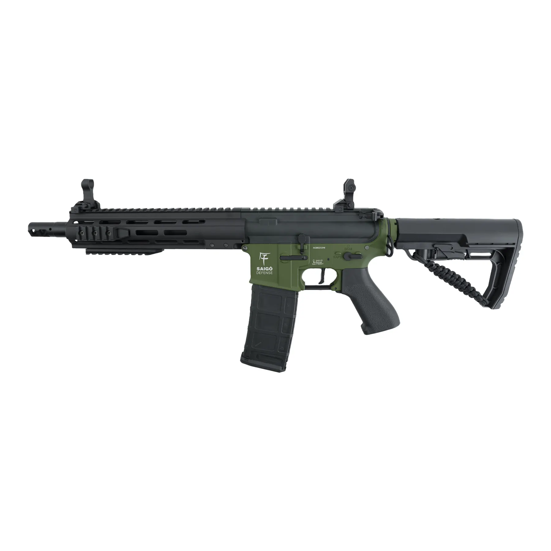 Saigo Defense Bushido Yu ETU M4 (S)AEG, OD