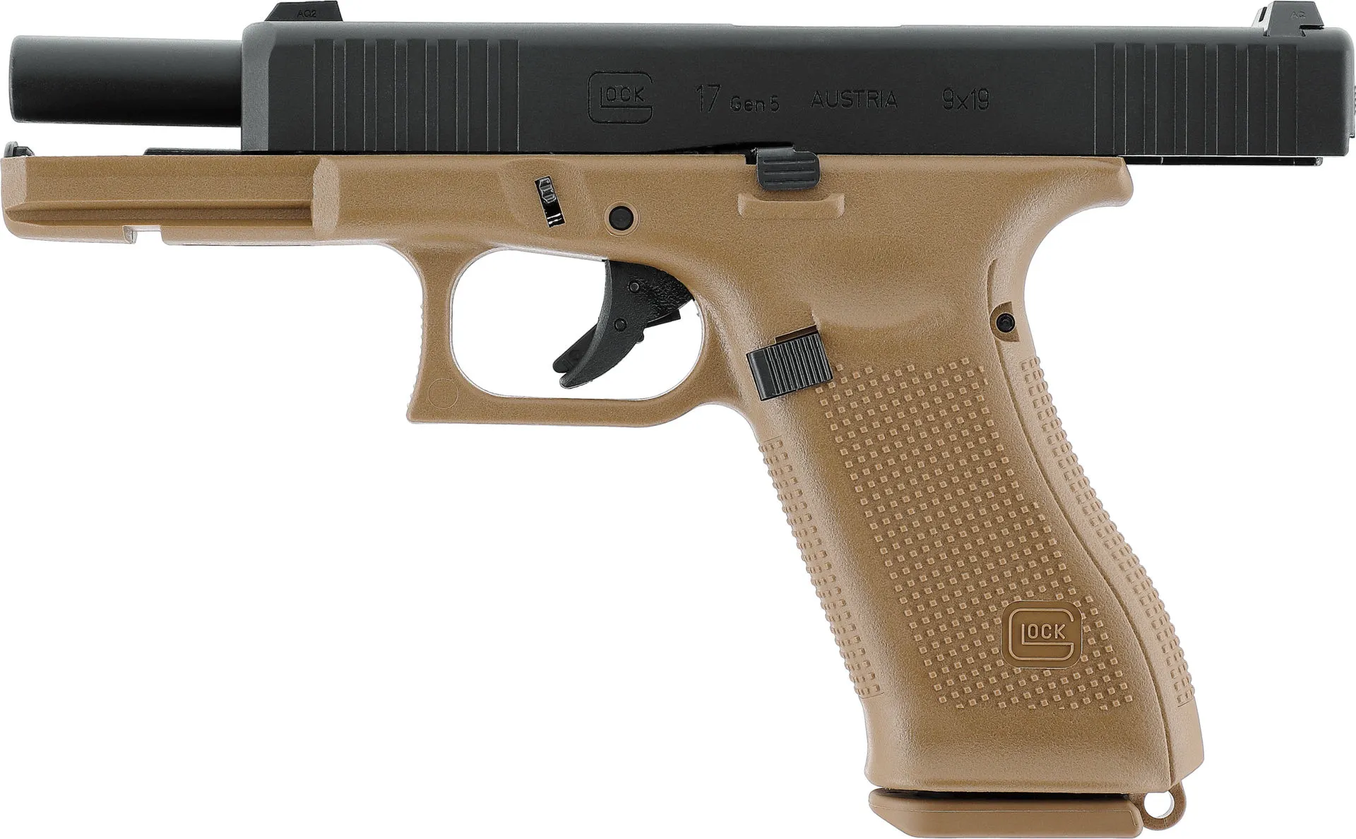 Glock 17 Gen 5 GBB Softair Pistole, French Army
