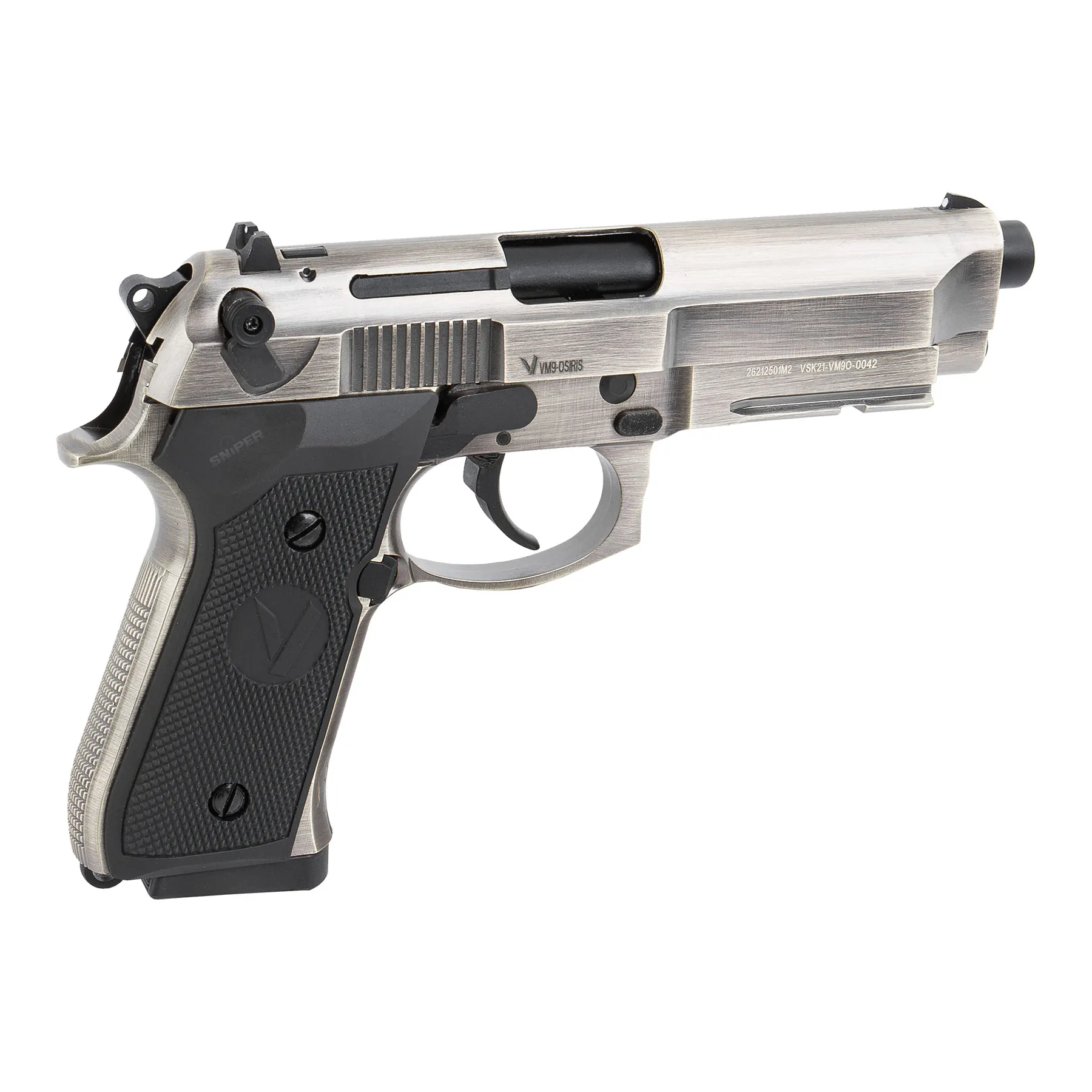 Vorsk VM9 Osiris GBB, Brushed Alu