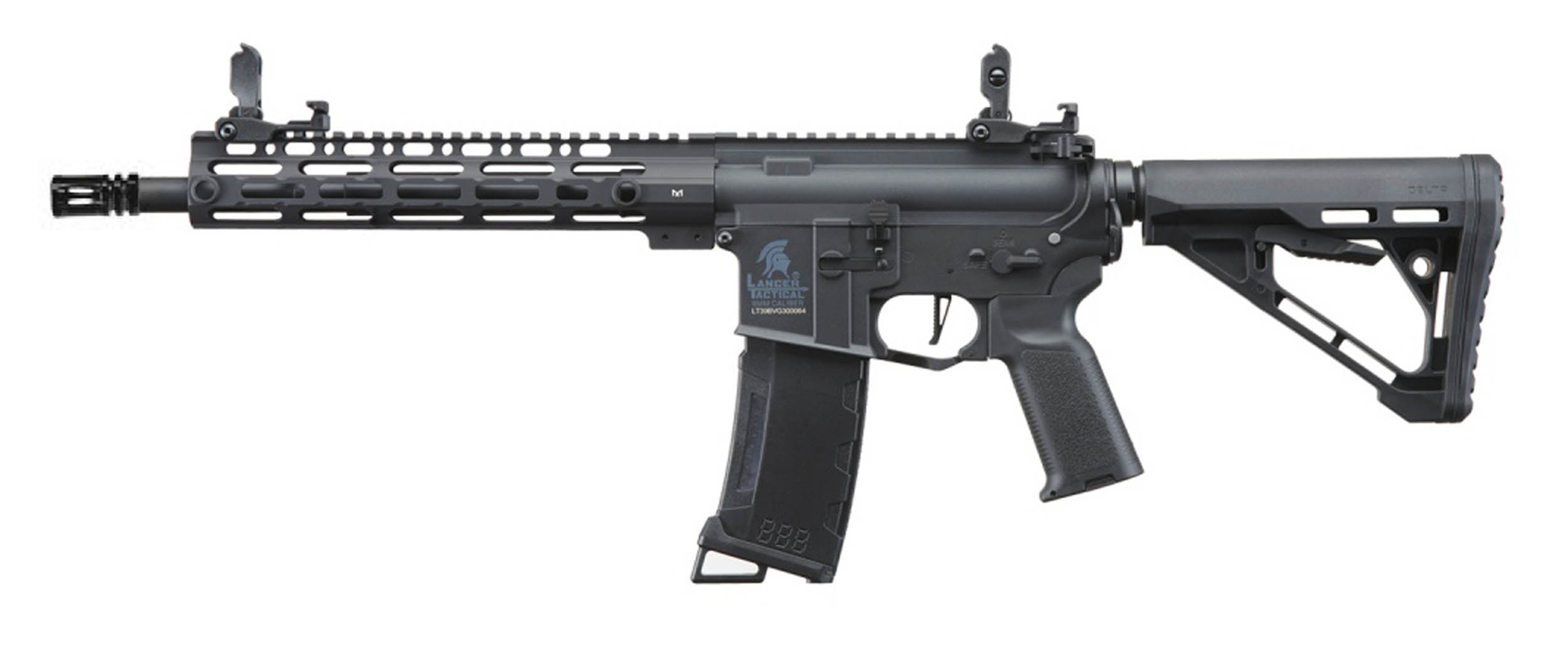 Lancer LT-39 M-Lock 11" Gen 3 w/ Nebula ETU (S)AEG, Black