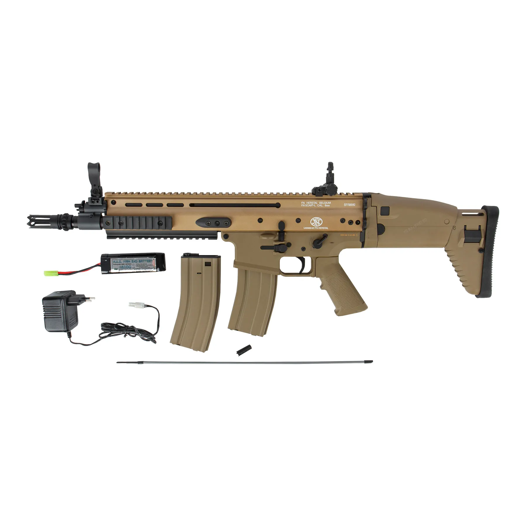 FN SCAR-L (S)AEG, Tan