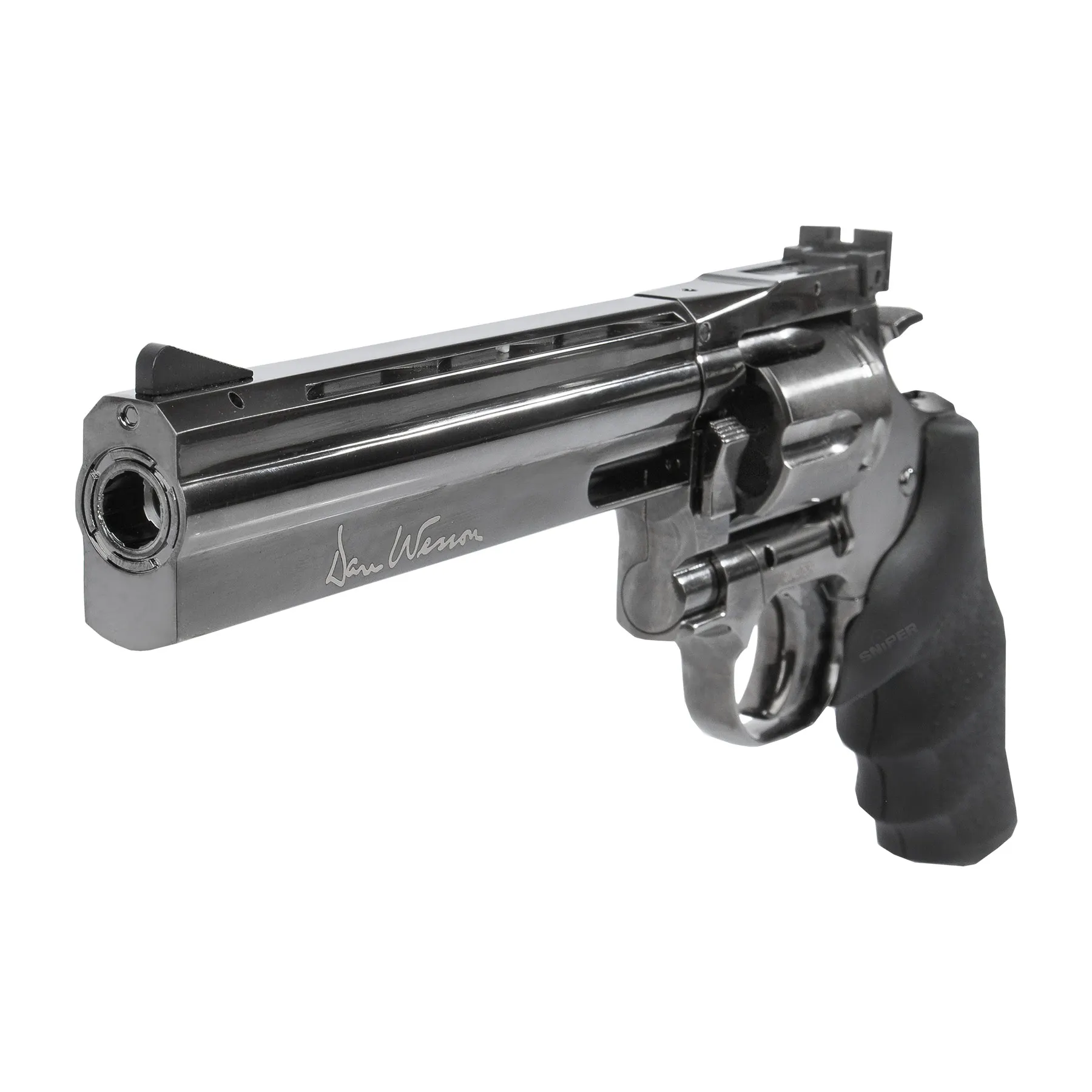 Revolver Dan Wesson 715 6" stahl grau CO²