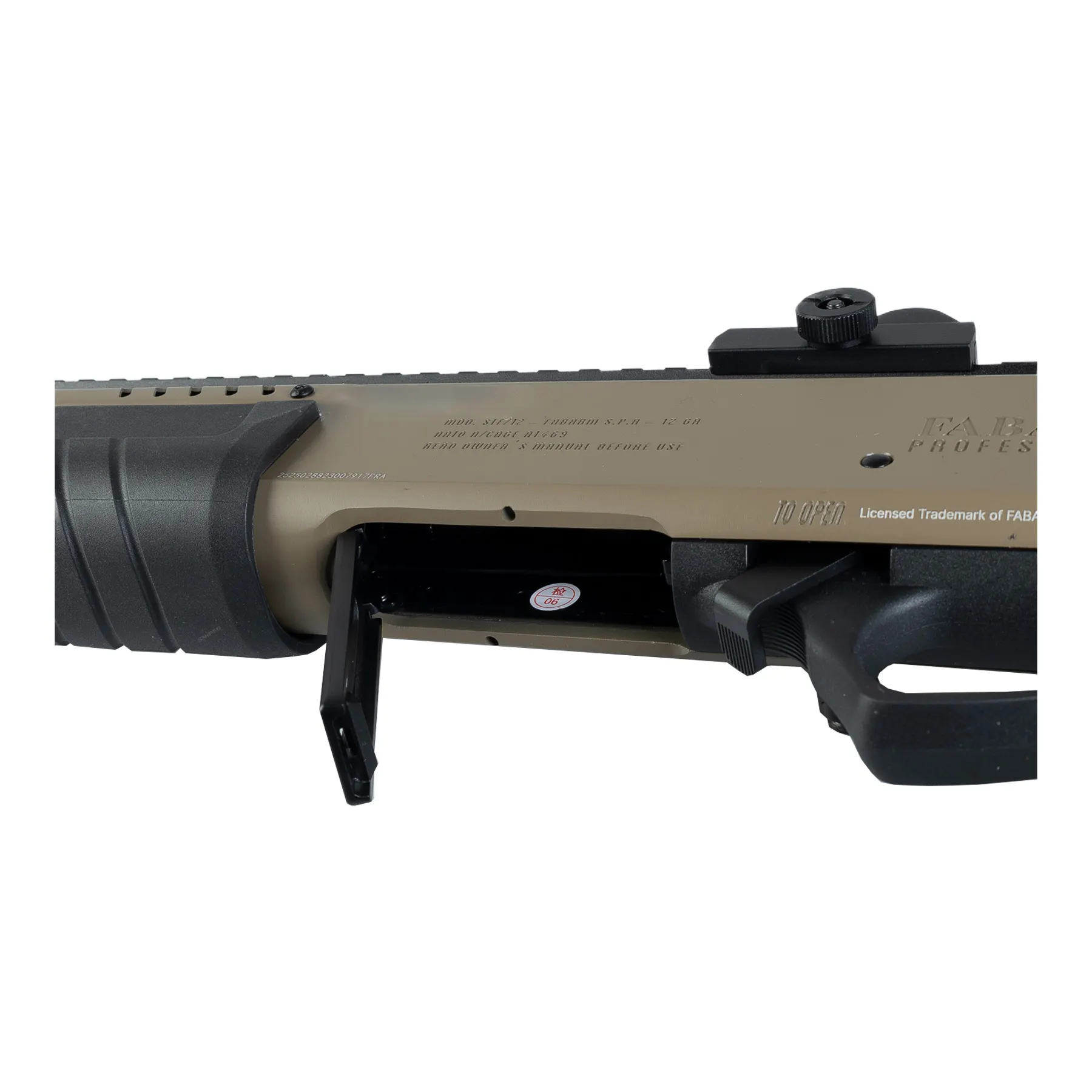 Fabarm STF12 Compact 11" Gas Pumpgun, Flat Earth