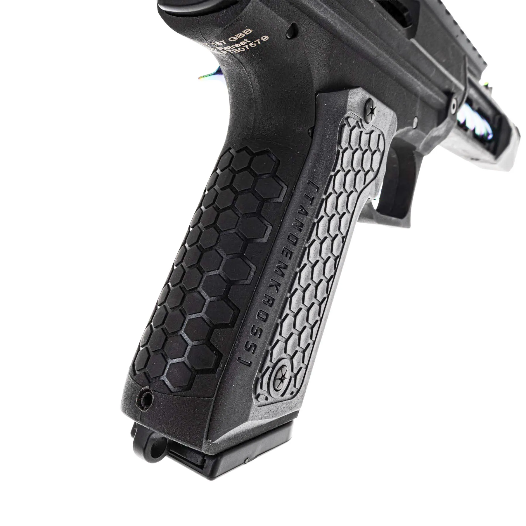 Lancer Tandemkross Cthulhu GBB Softair Pistole, Black/Rainbow