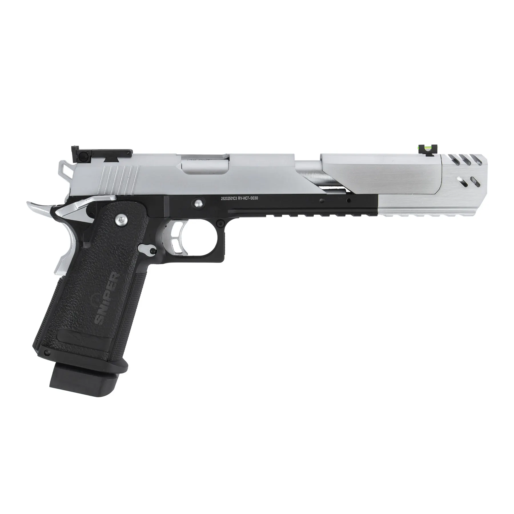 Nuprol Raven Hi-Capa Dragon 7 Chrome GBB Softair