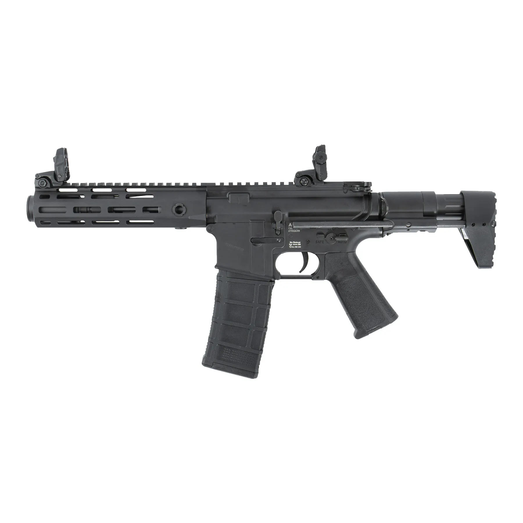 Arcturus AR15 PDW Full Metal (S)AEG, Black