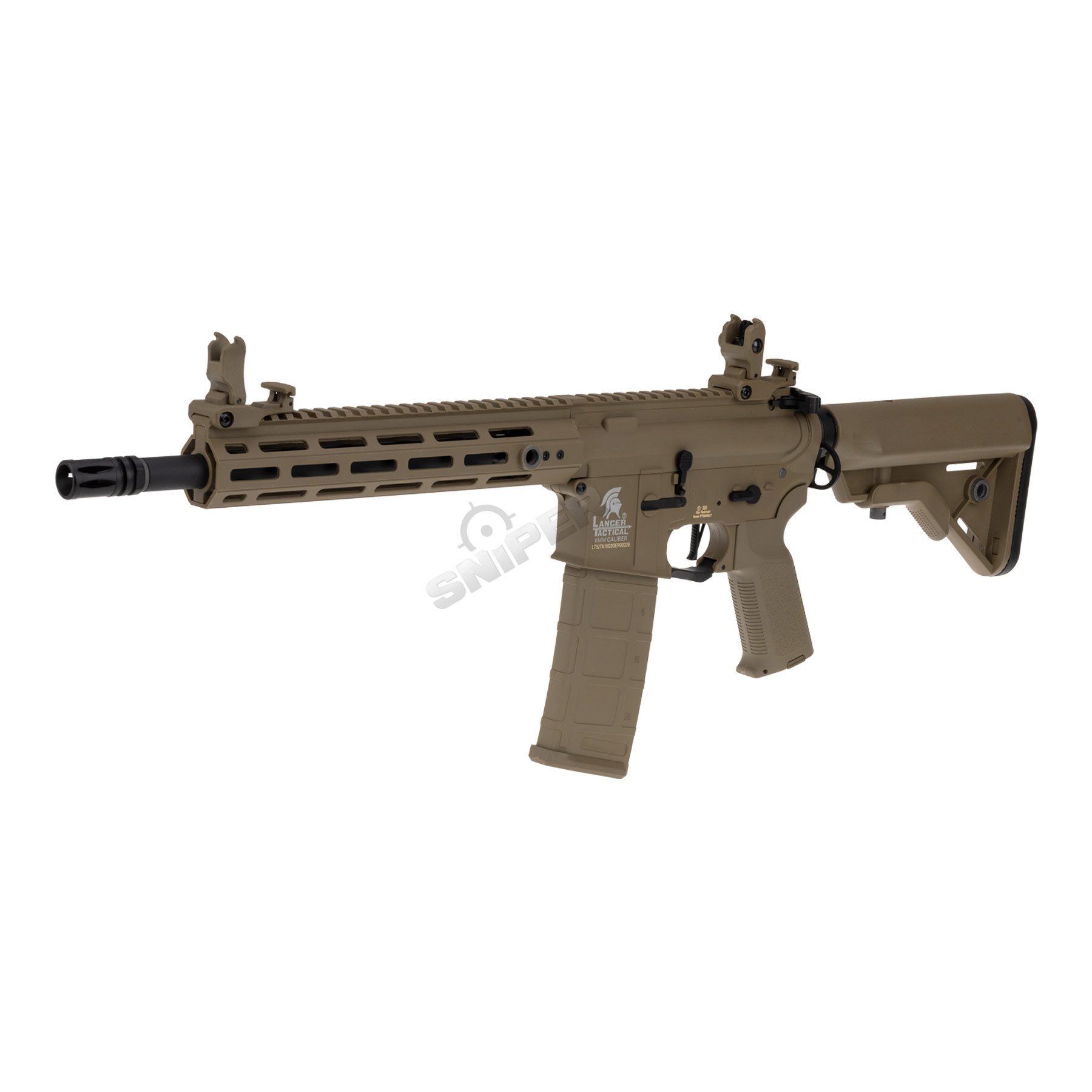 Einsteiger Set #2 - Lancer Hellion M-Lock 10" Gen 3 w/ Nebula ETU (S)AEG, Dark Earth