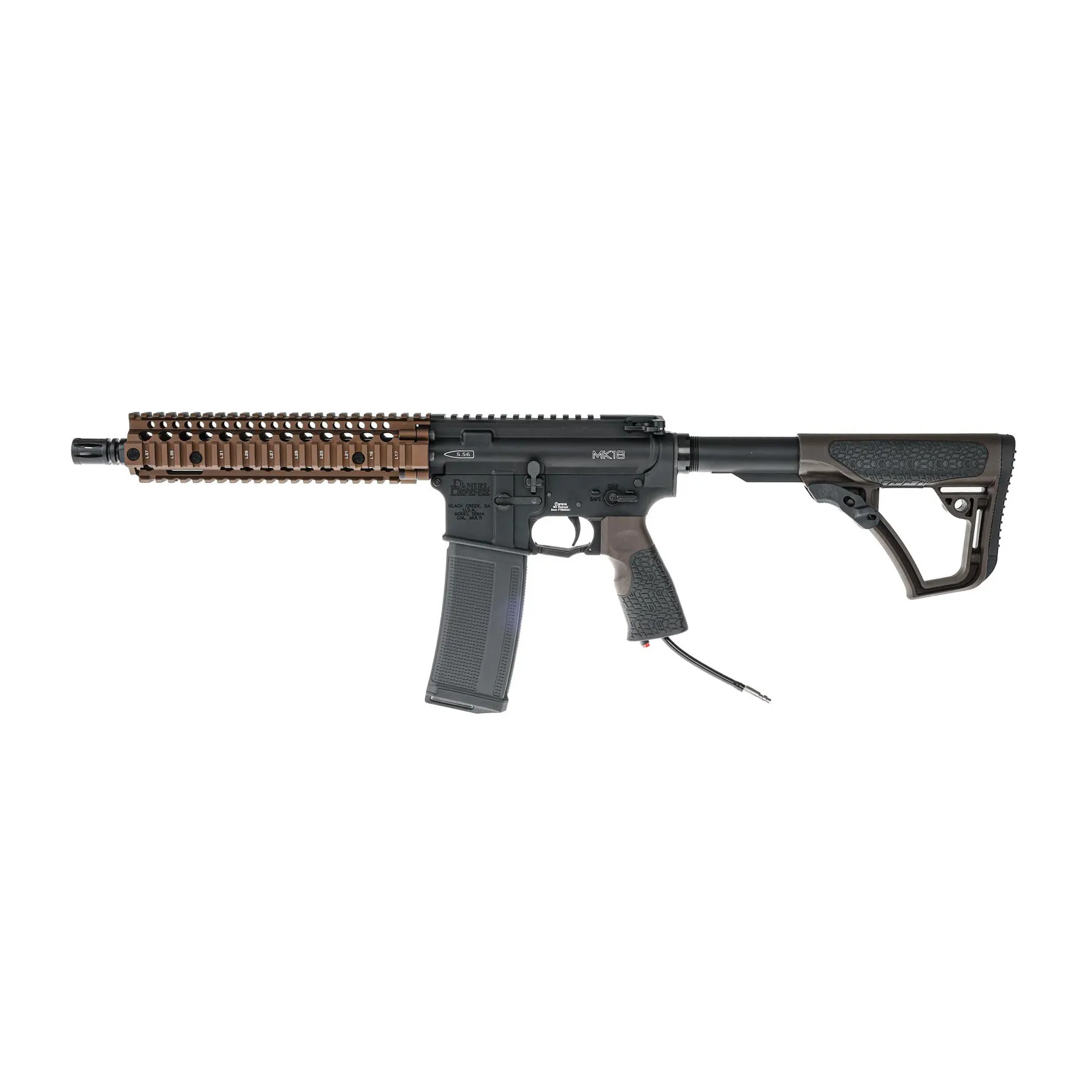 Wolverine MTW Daniel Defense MK18 RIS II Milspec HPA, Dualtone