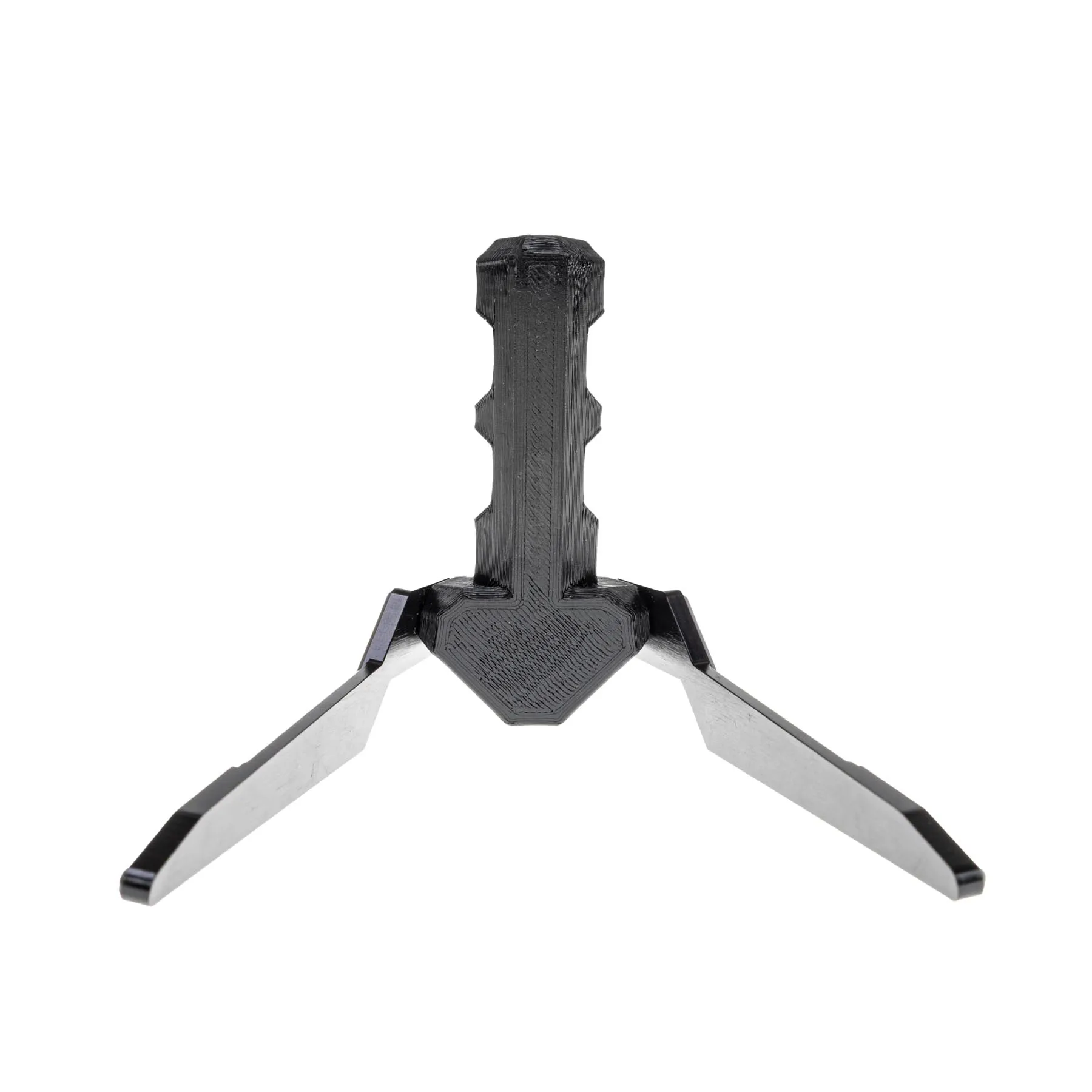CNC Aluminum w/ 3D Printed Display Stand, Black