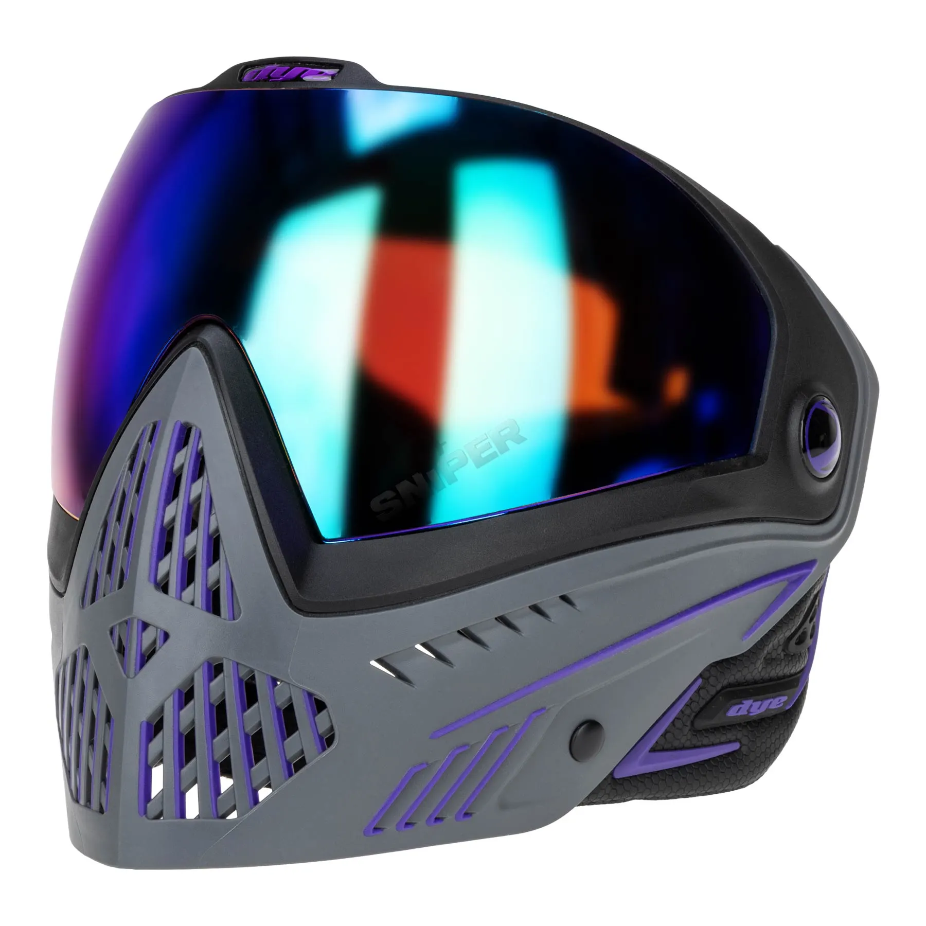 DYE I5 Barney Goggles, Purple/Grey/Black Mask