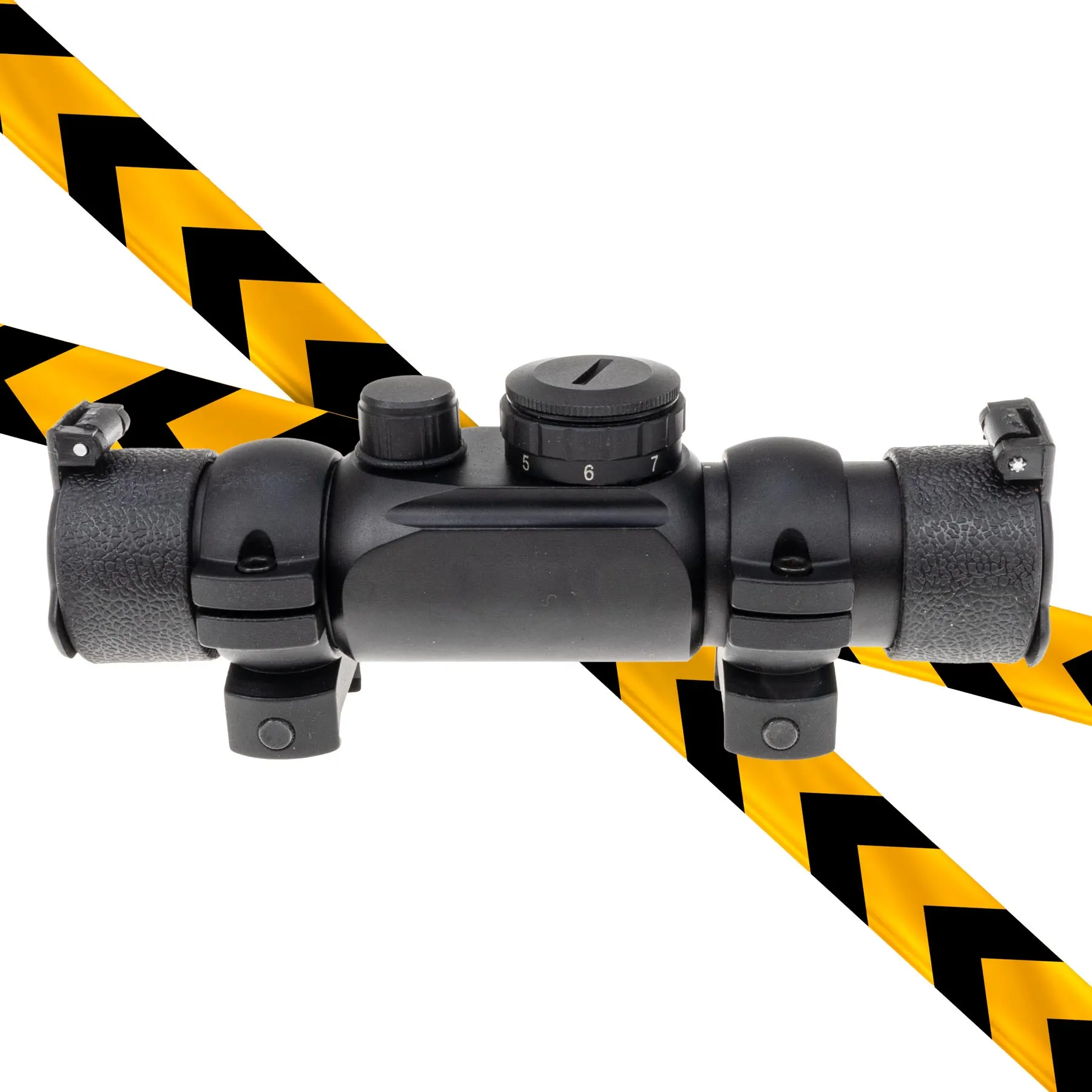B-Ware 30mm Tube Reflex Optik, Black