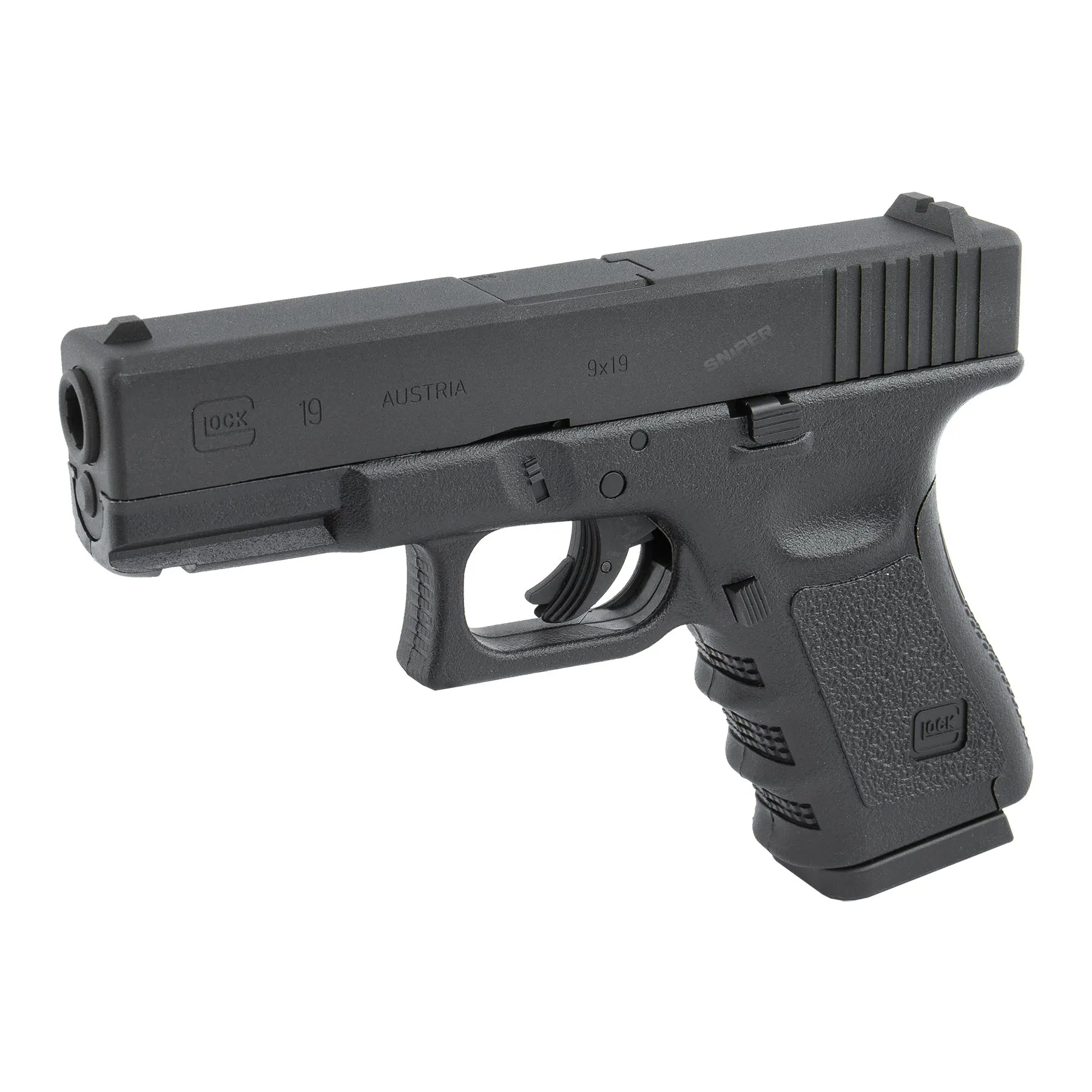 Glock 19 Gen 3 NBB Softair Pistole