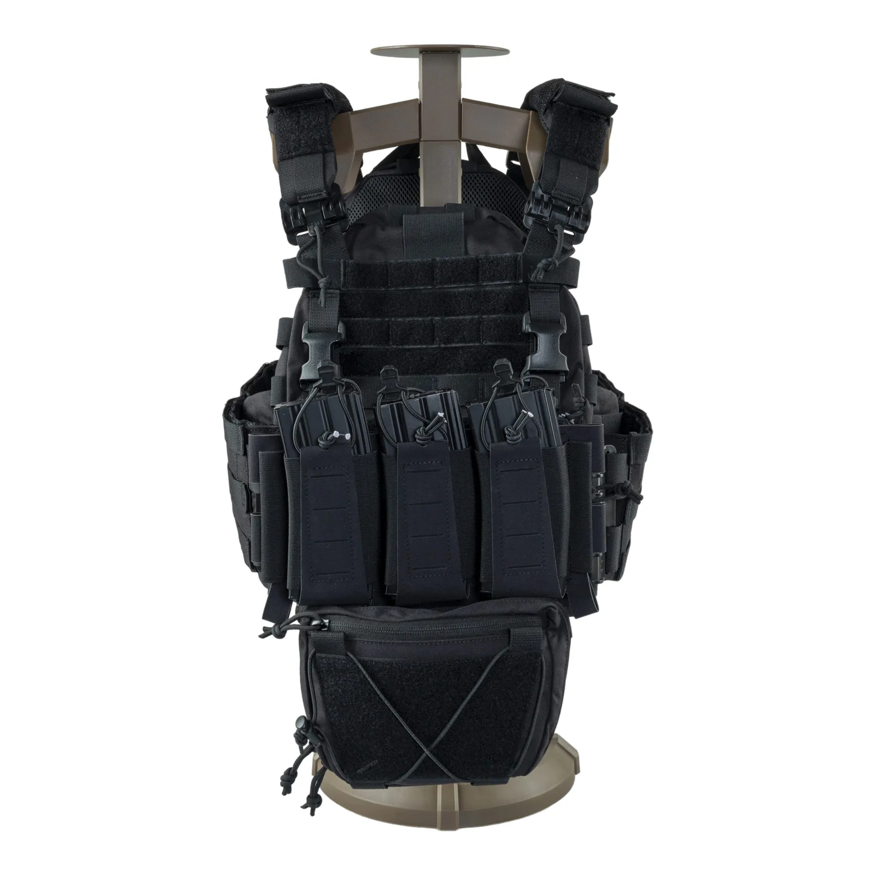 Reapo Massive Reaction Tactical Plate Carrier, Black