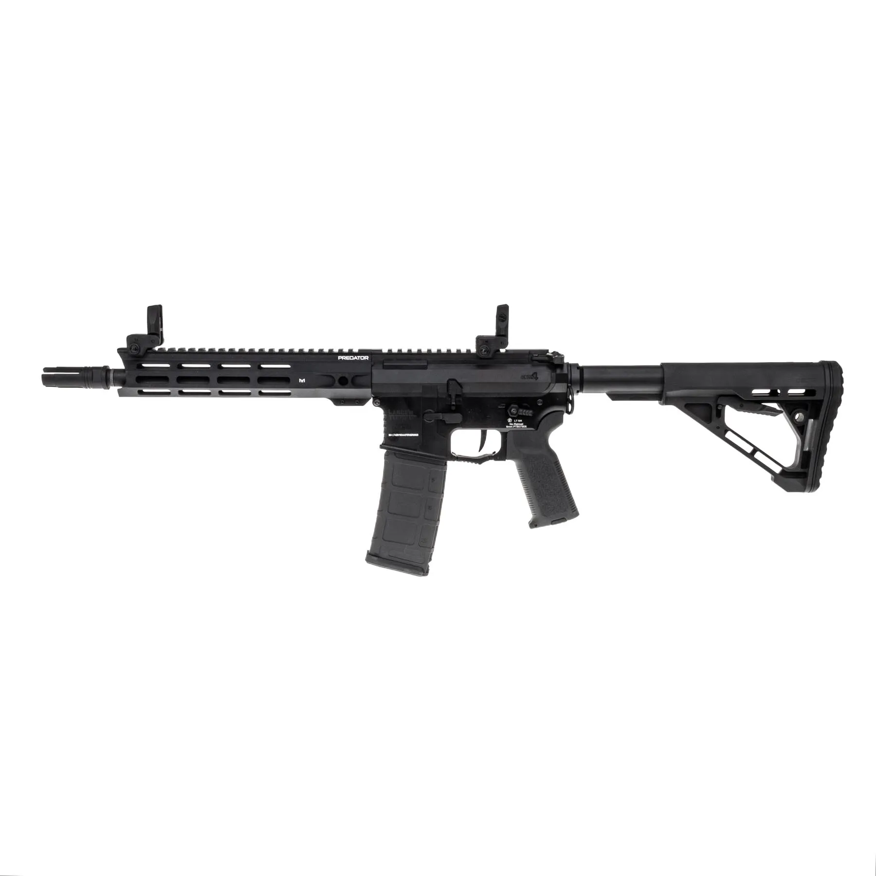 Lancer Tactical Predator 10" Gen4 w/ Gate Aster, Black