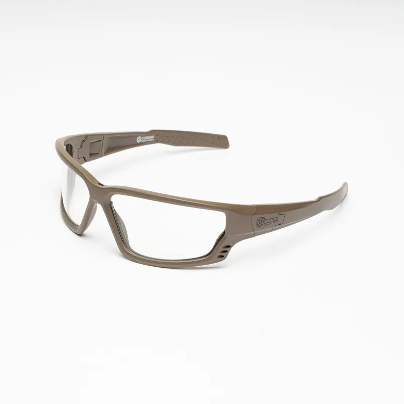 Conquer ZYPHER Safety Goggles, Tan