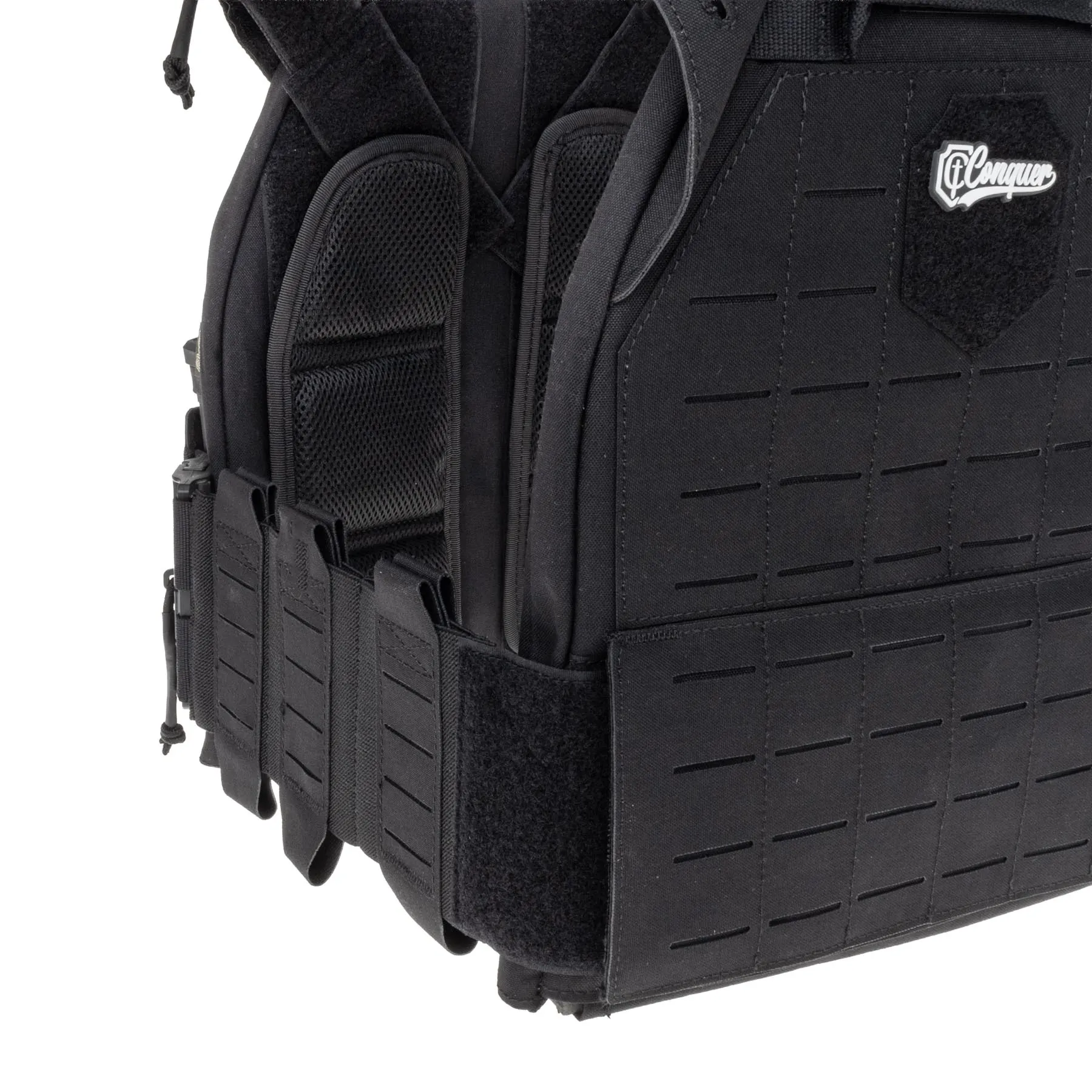 Conquer MQR Vest Plattenträger, Black