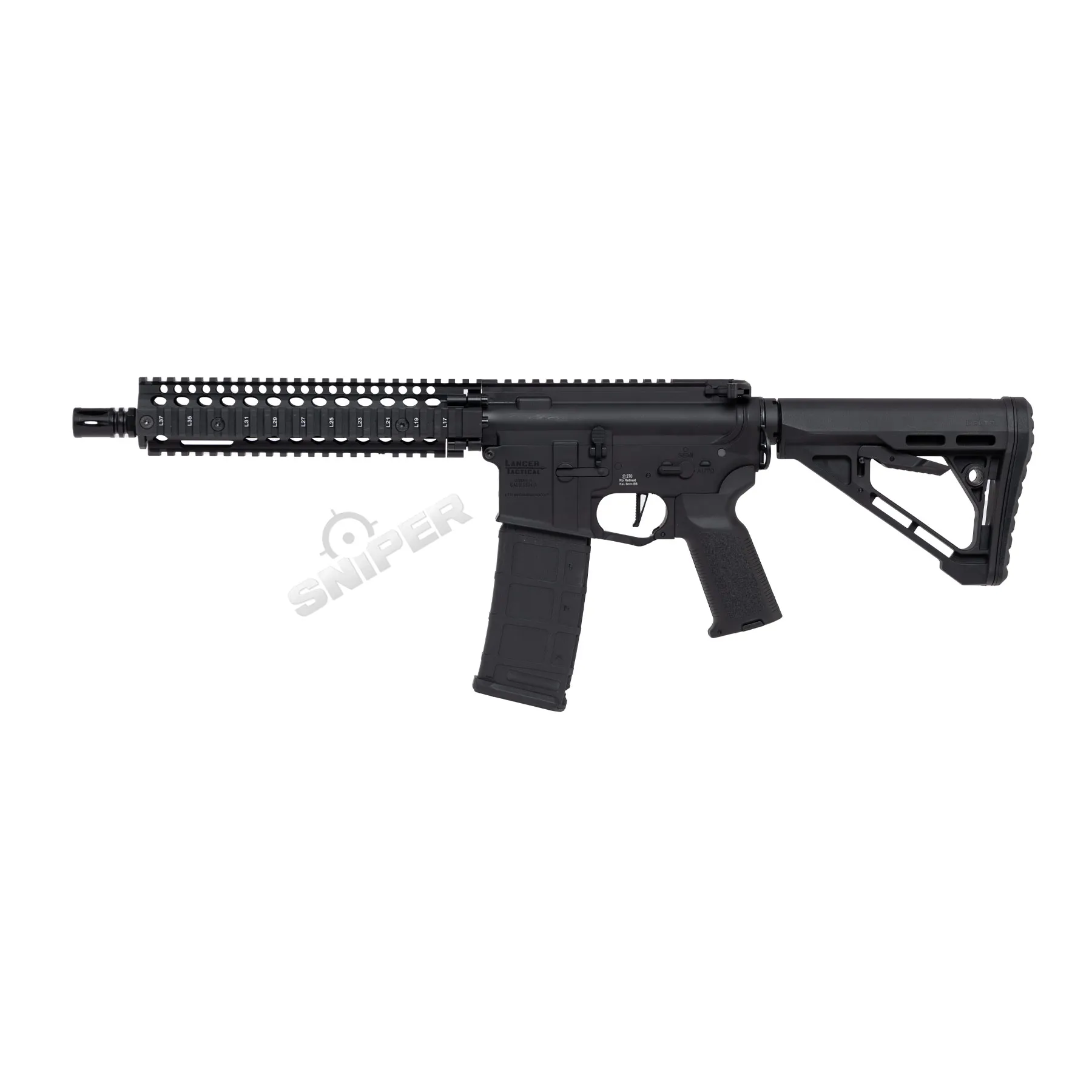 Einsteiger Set #1 - Lancer MK18 Gen3 New Version ETU Full Metal (S)AEG, Black