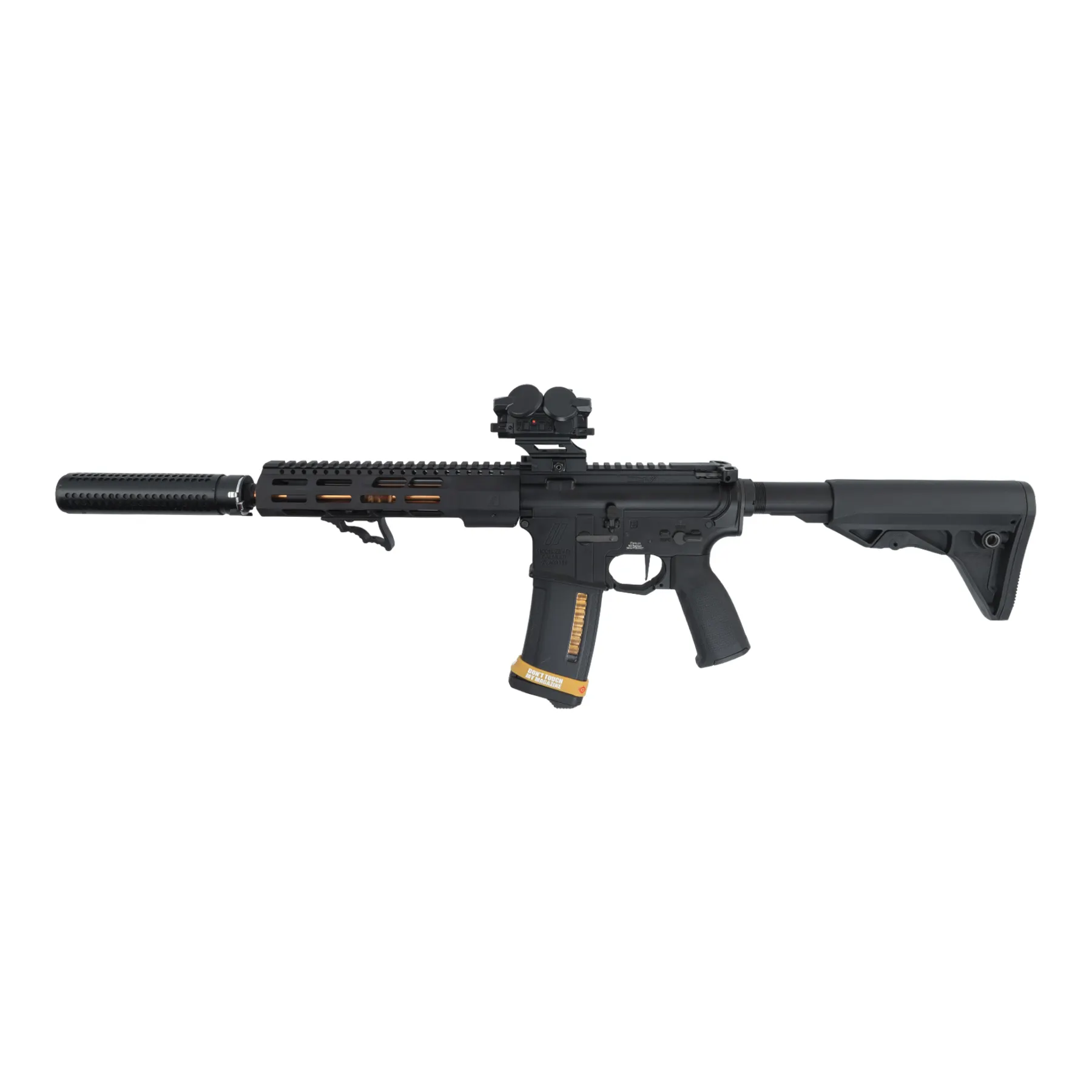 Prep my Airsoft - SAC x PTS ZEV Core Elite SBR 10,5" (S)AEG, black Prep my Airsoft - SAC x PTS ZEV Core Elite SBR 10,5" (S)AEG, black