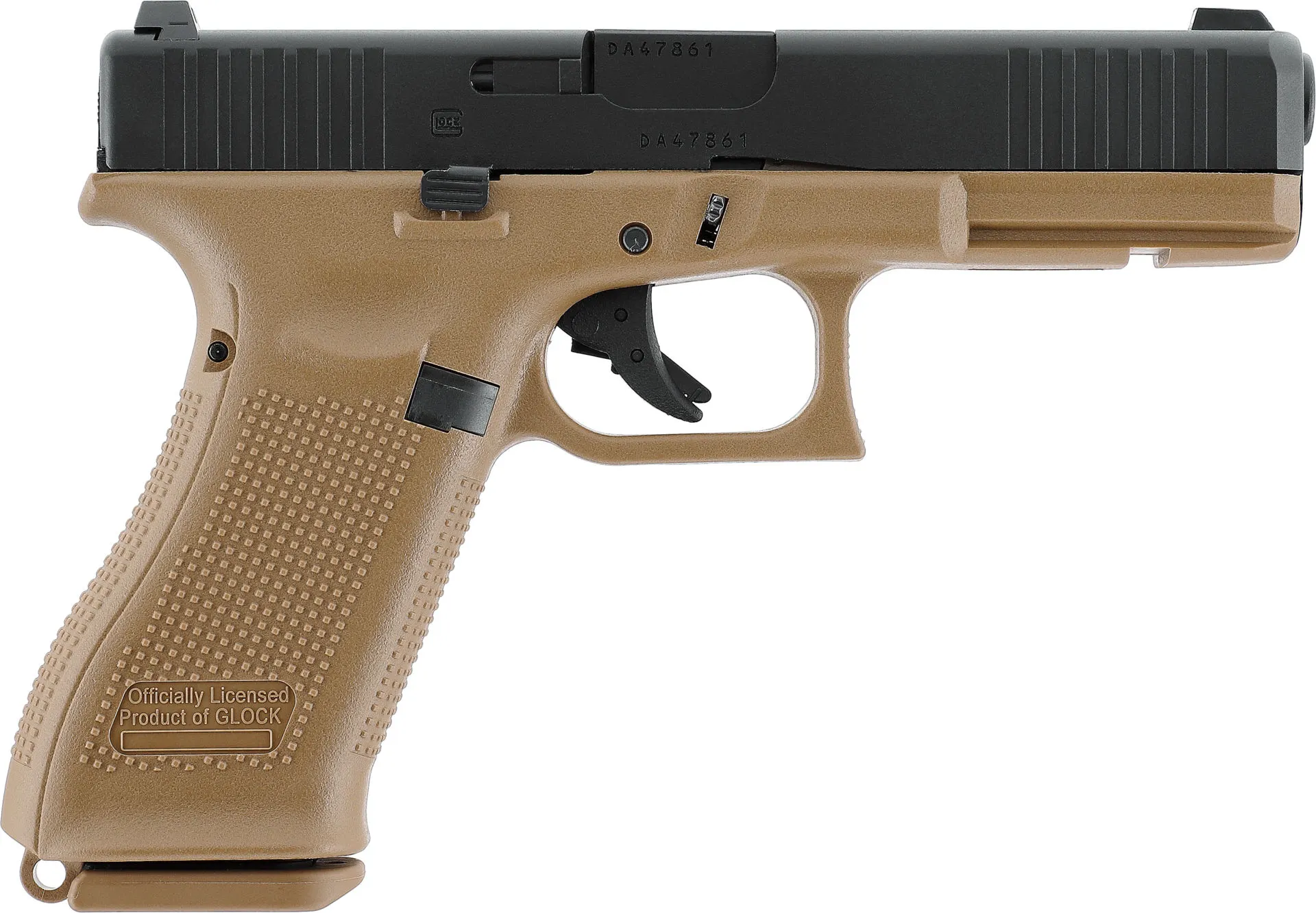 Glock 17 Gen 5 GBB Softair Pistole, French Army